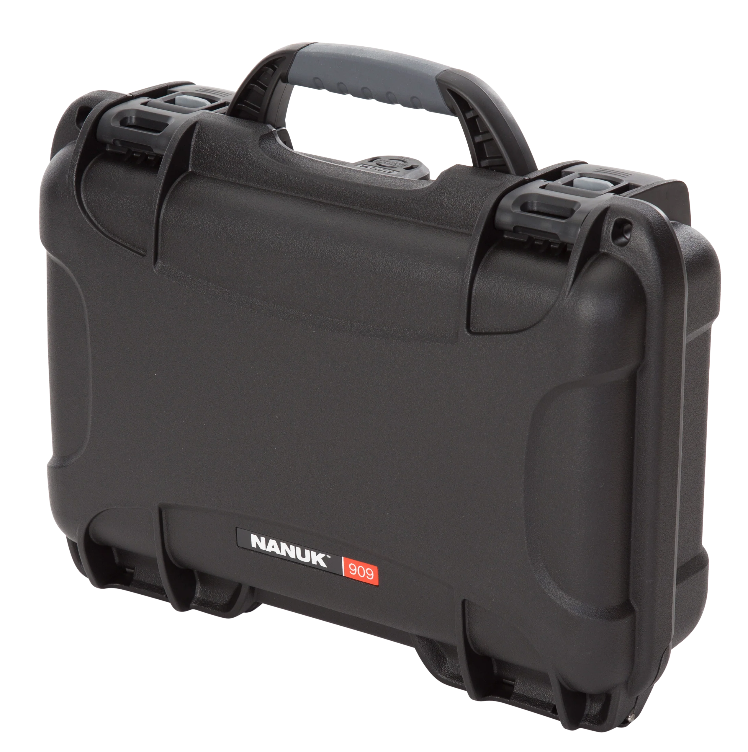 NANUK 909 Waterproof Protective Case with Foam, Black Resin, Airline Approved 9091001