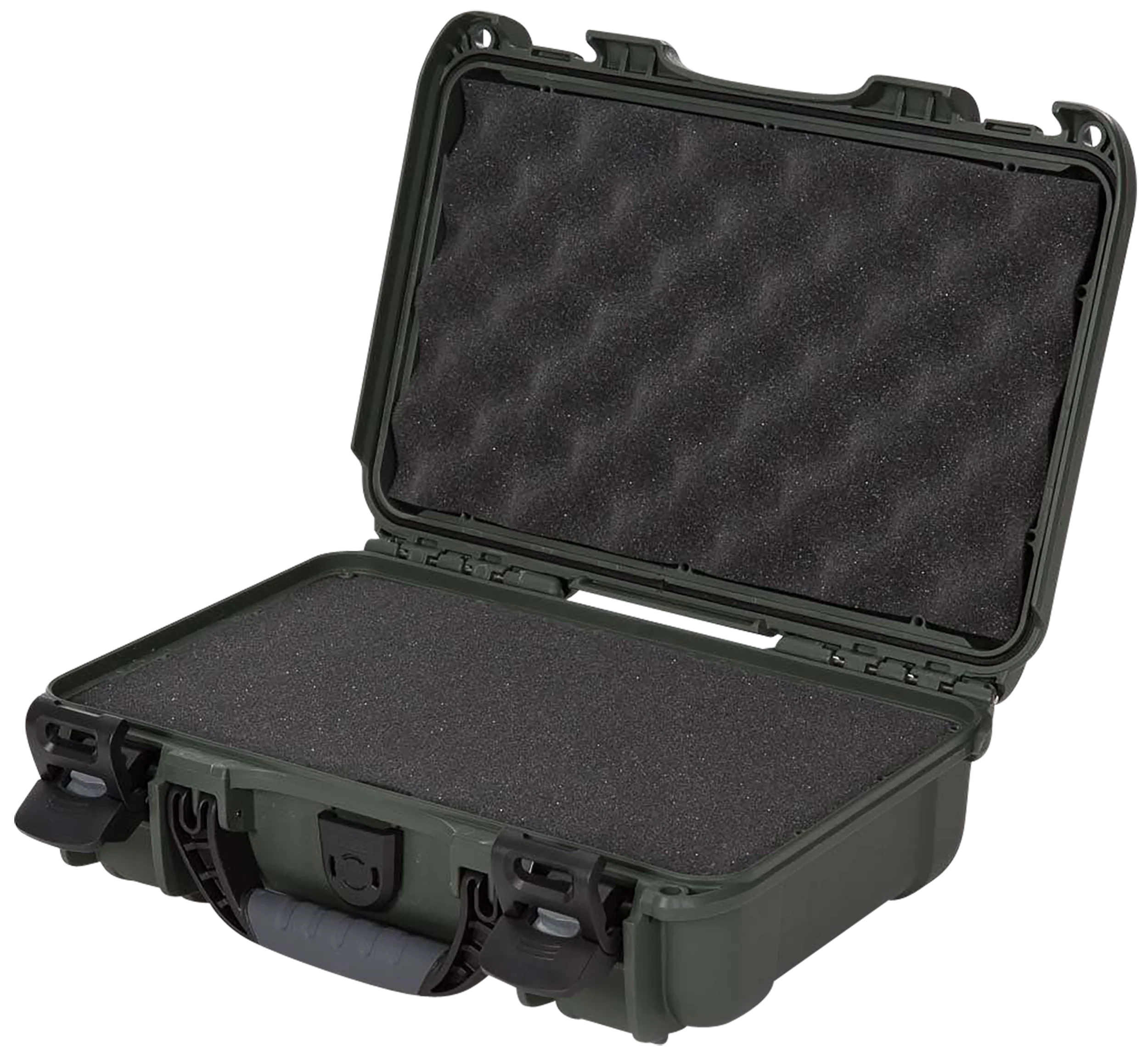 NANUK 909 Waterproof Hard Case with Cubed Foam, Olive, Airline-Approved, NK-7 Resin - 9091006