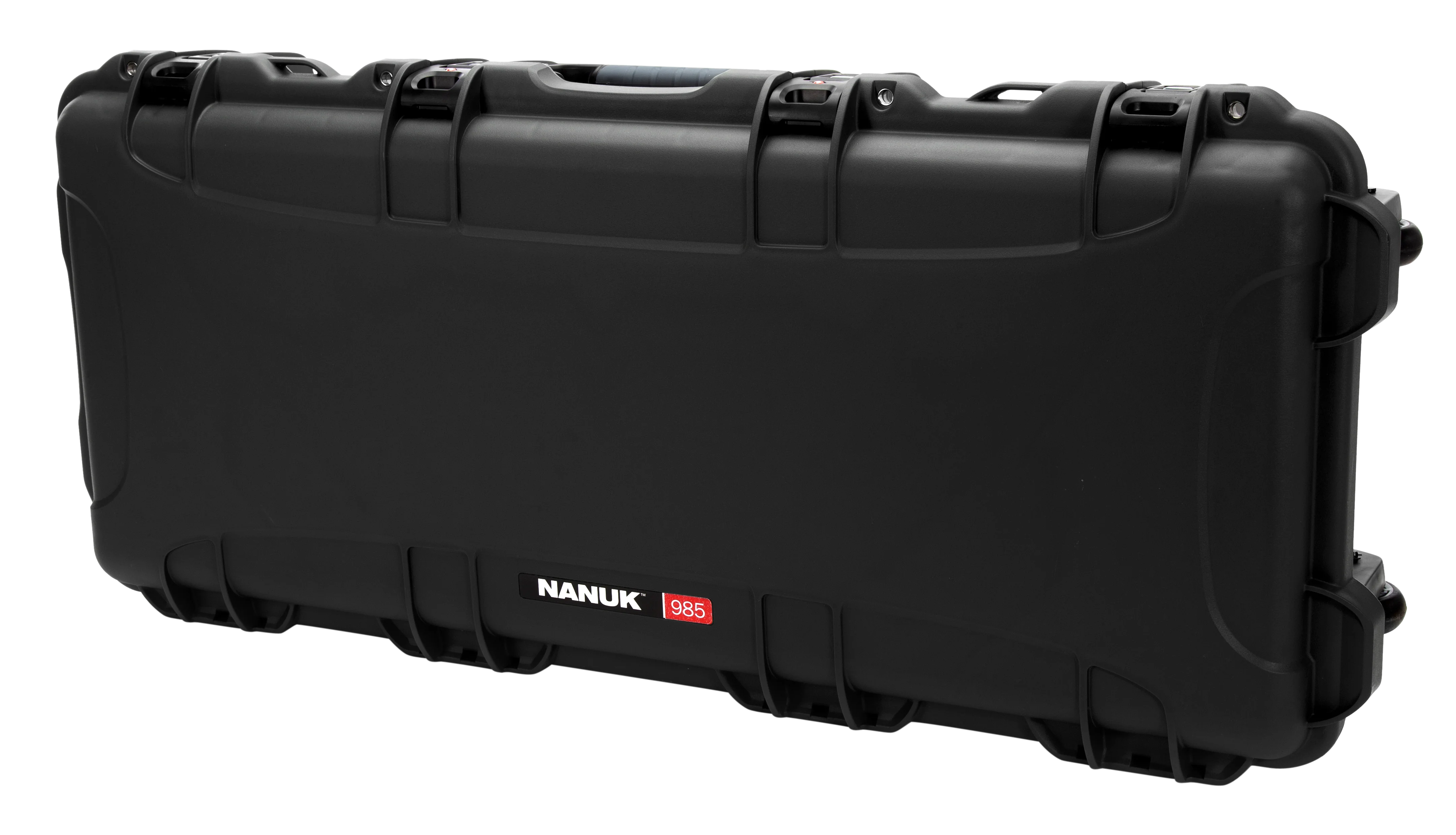 NANUK 985 Tactical Rifle Hard Case, IP67 Waterproof Dustproof NK-7 Resin, PowerClaw Latches, 9851001