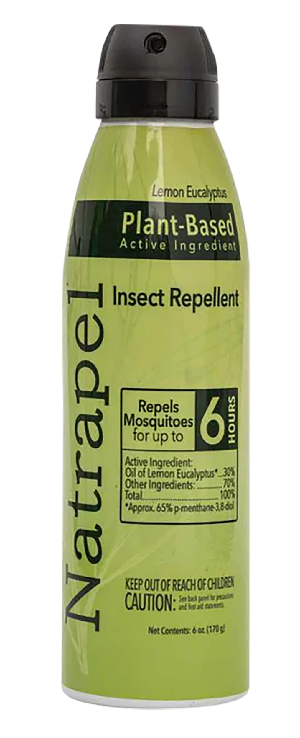 Natrapel Lemon Eucalyptus Insect Repellent Aerosol, DEET-Free, 6 fl oz, 6-Hour Protection 00066865