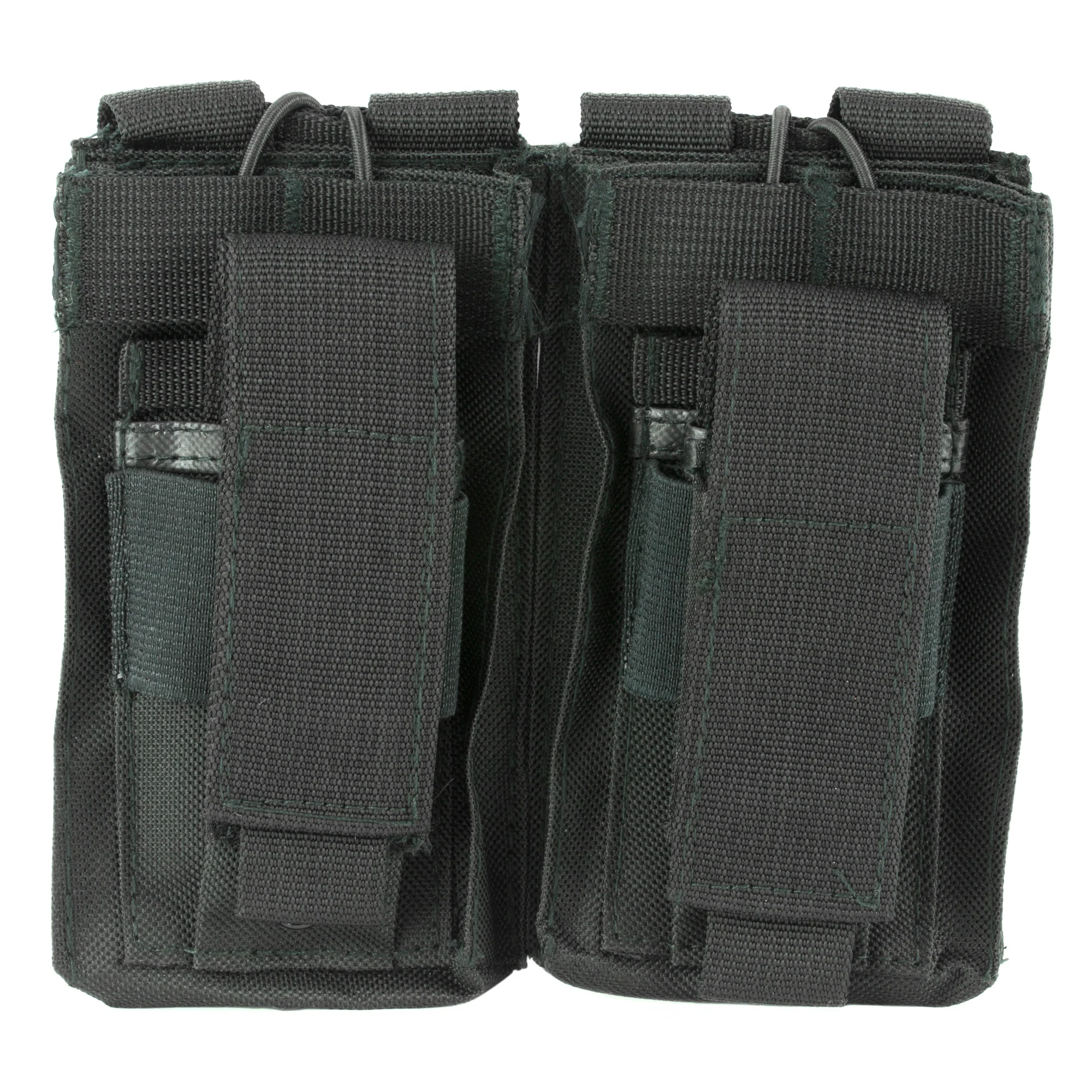 NcSTAR Double AR-15 & Pistol Magazine Pouch, MOLLE Compatible, Black - CVAR2MP2927B