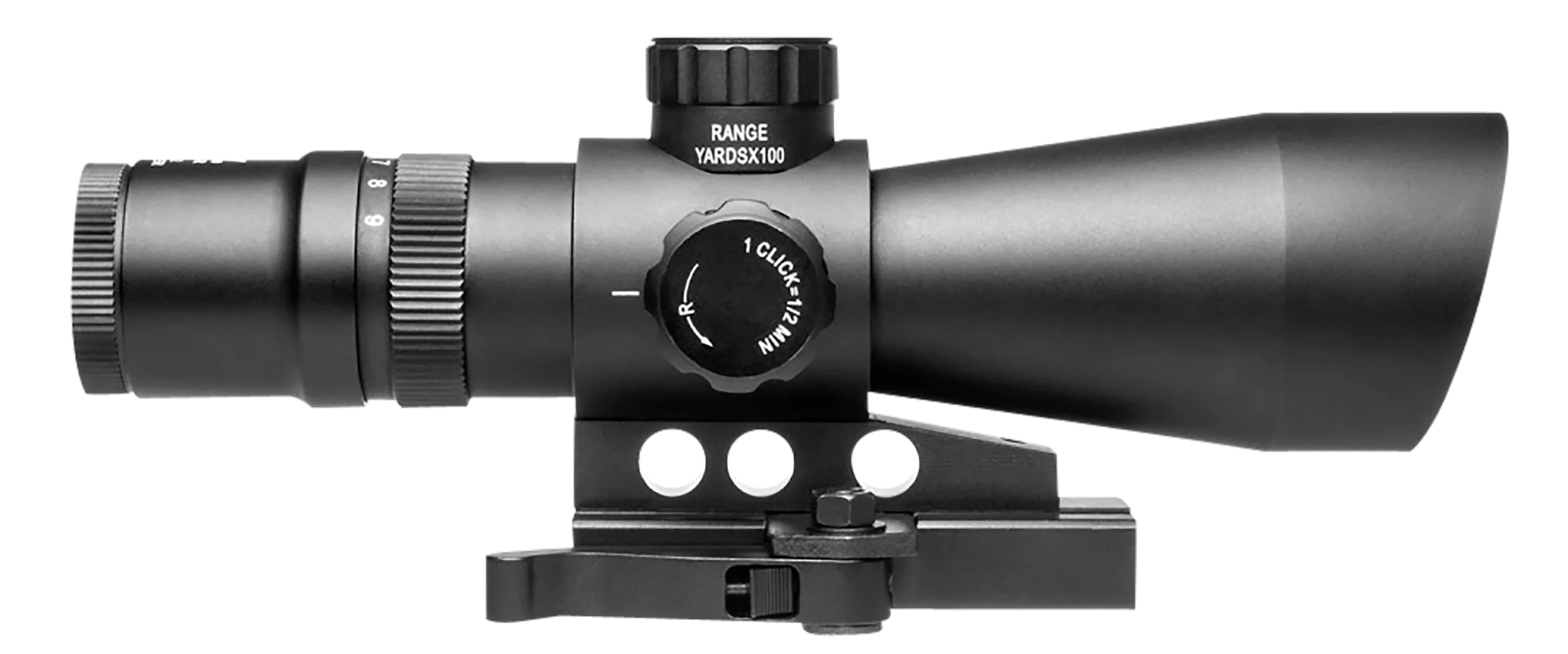 NCStar Mark III Tactical Gen 2 Riflescope 3-9x42, Blue/Green Illuminated P4 Sniper Reticle STP3942GV2