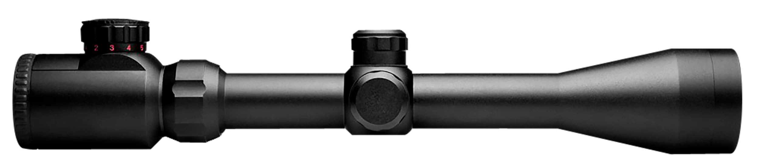 NcSTAR Shooter II 3-9x40 Rifle Scope, Dual Red/Green Illumination, 1-inch Tube, Black – SEEFB3940G