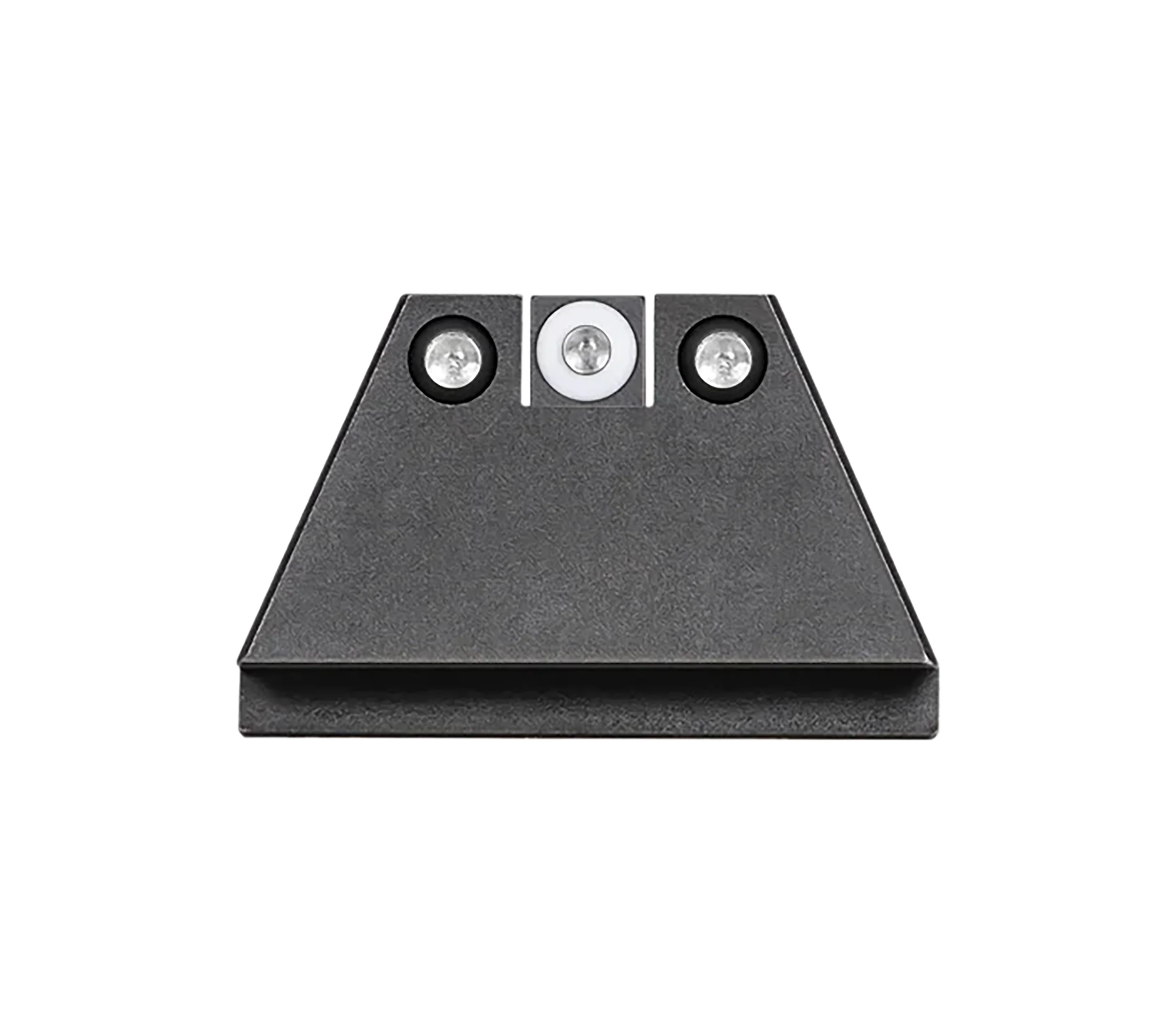 Night Fision Suppressor Height Night Sight Set for Glock, Green Tritium White-Front/Black-Rear, GLK004003WGZ