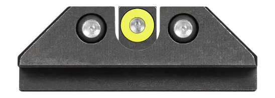Night Fision Perfect Dot Tritium Night Sight Glock 20/21 U-Rear Yellow GLK-002-007-YGZG