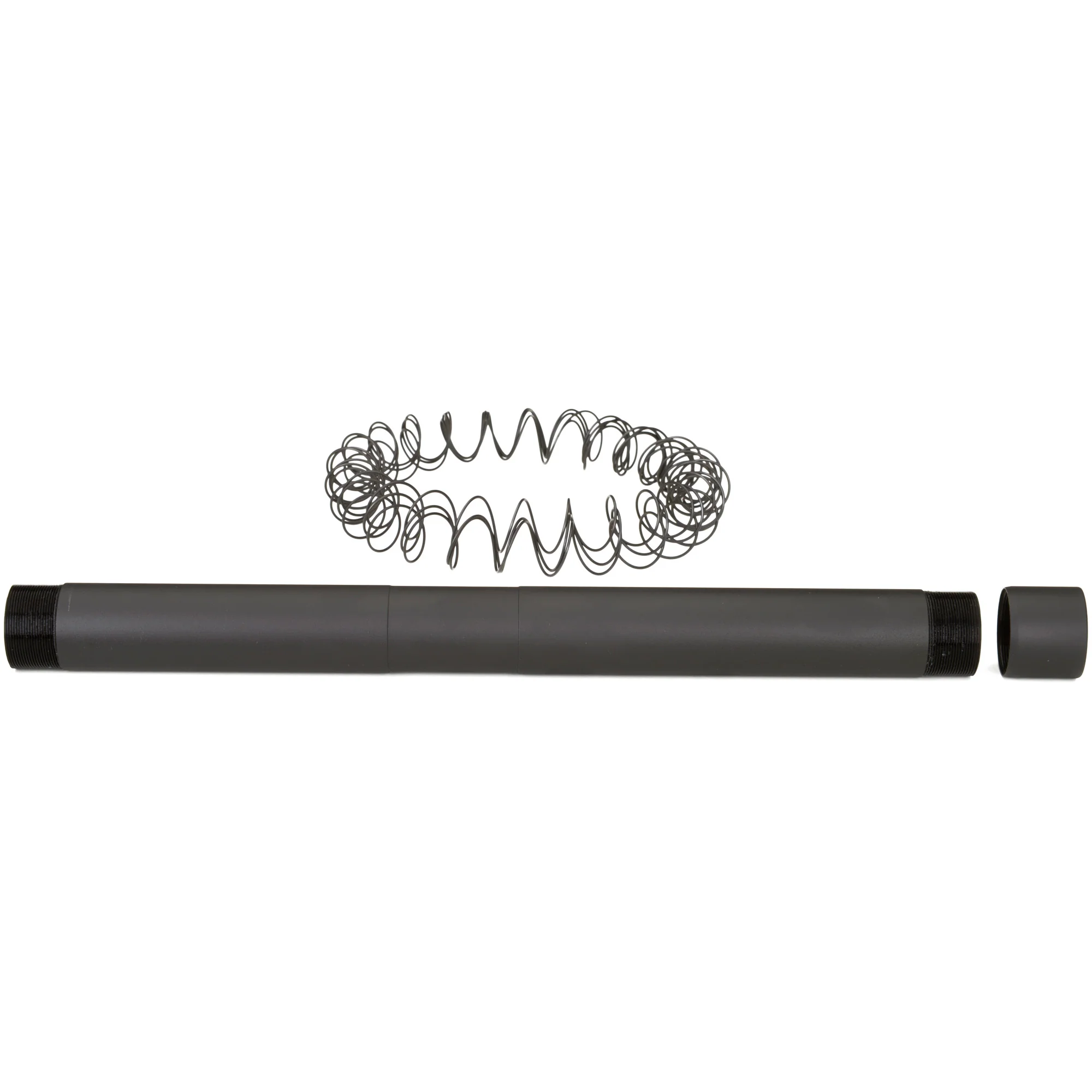 Nordic Components MXT +7 12 Gauge Magazine Extension Tube Kit, Black Anodized Aluminum MXT-TBS-12-7