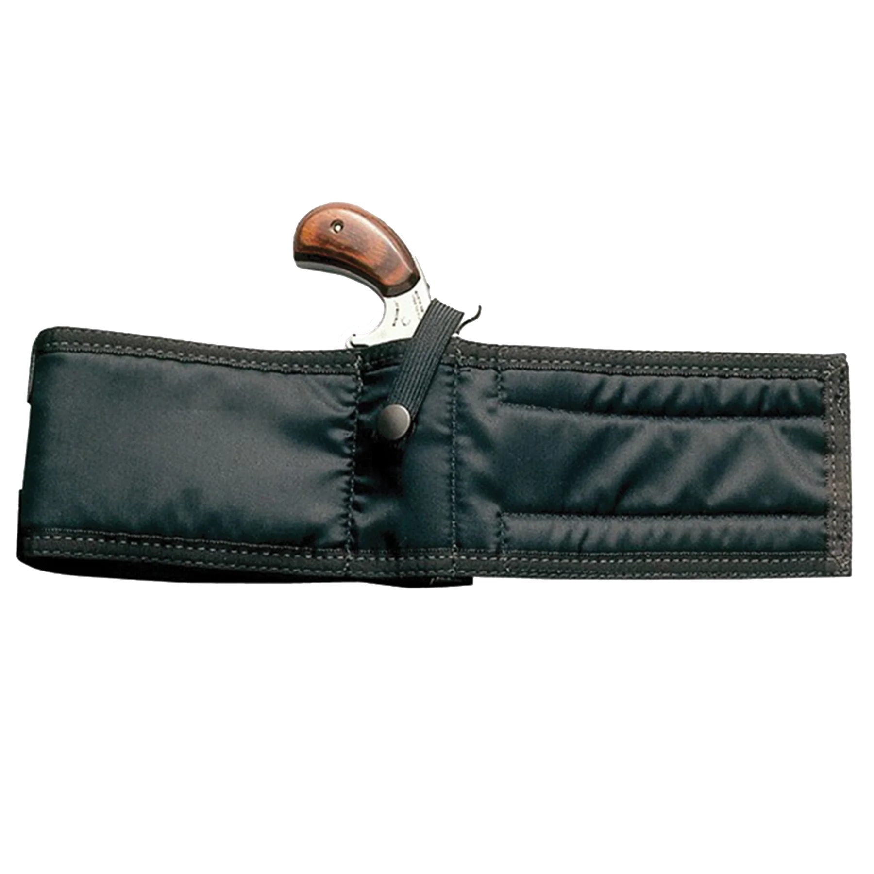 North American Arms Ankle Holster, Black Nylon Ambidextrous Slip-On for NAA Mini Revolvers, HAS