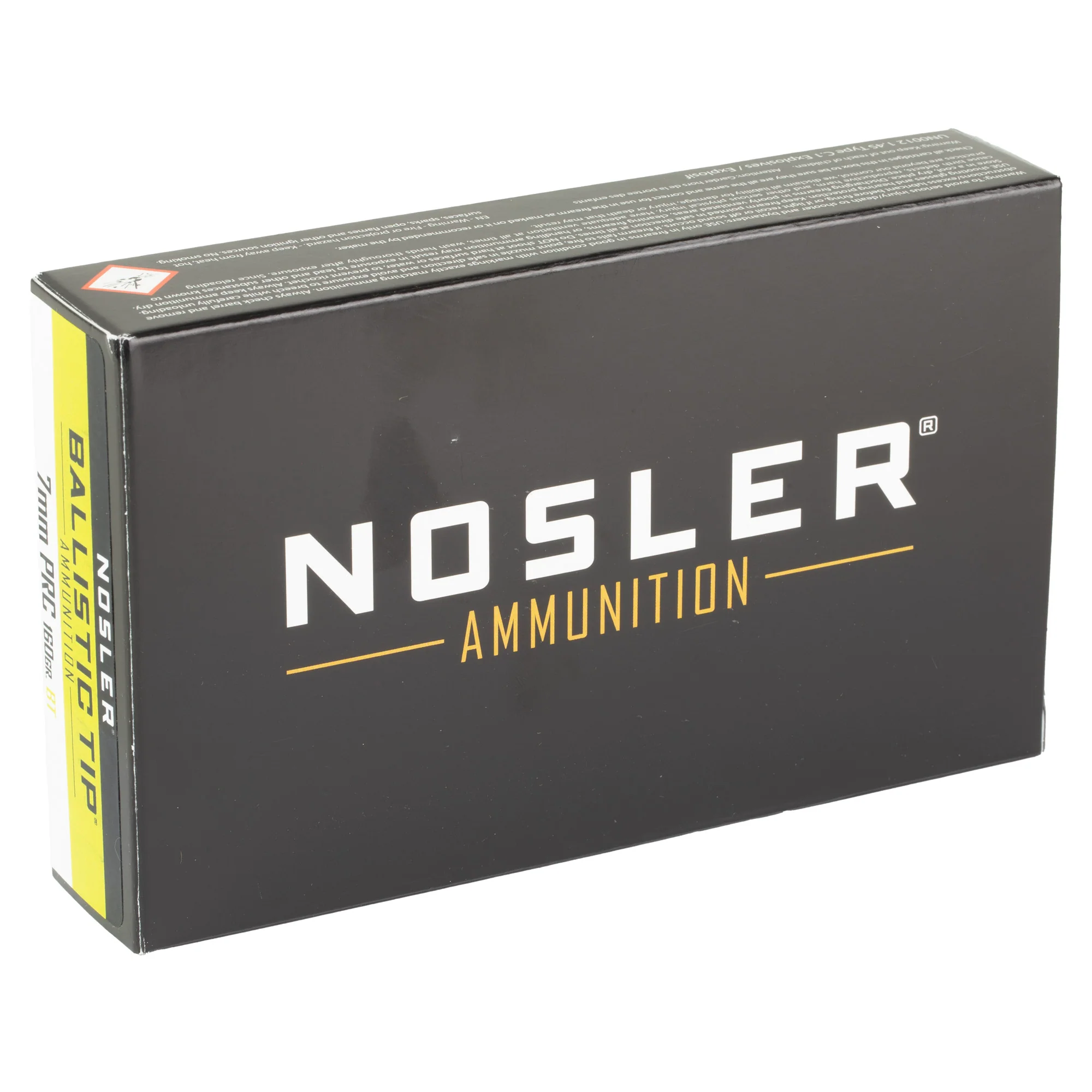 Nosler 7mm PRC 160gr Ballistic Tip Hunting Rifle Ammo Brass Case, 20-Round Box 43465 - Image 2