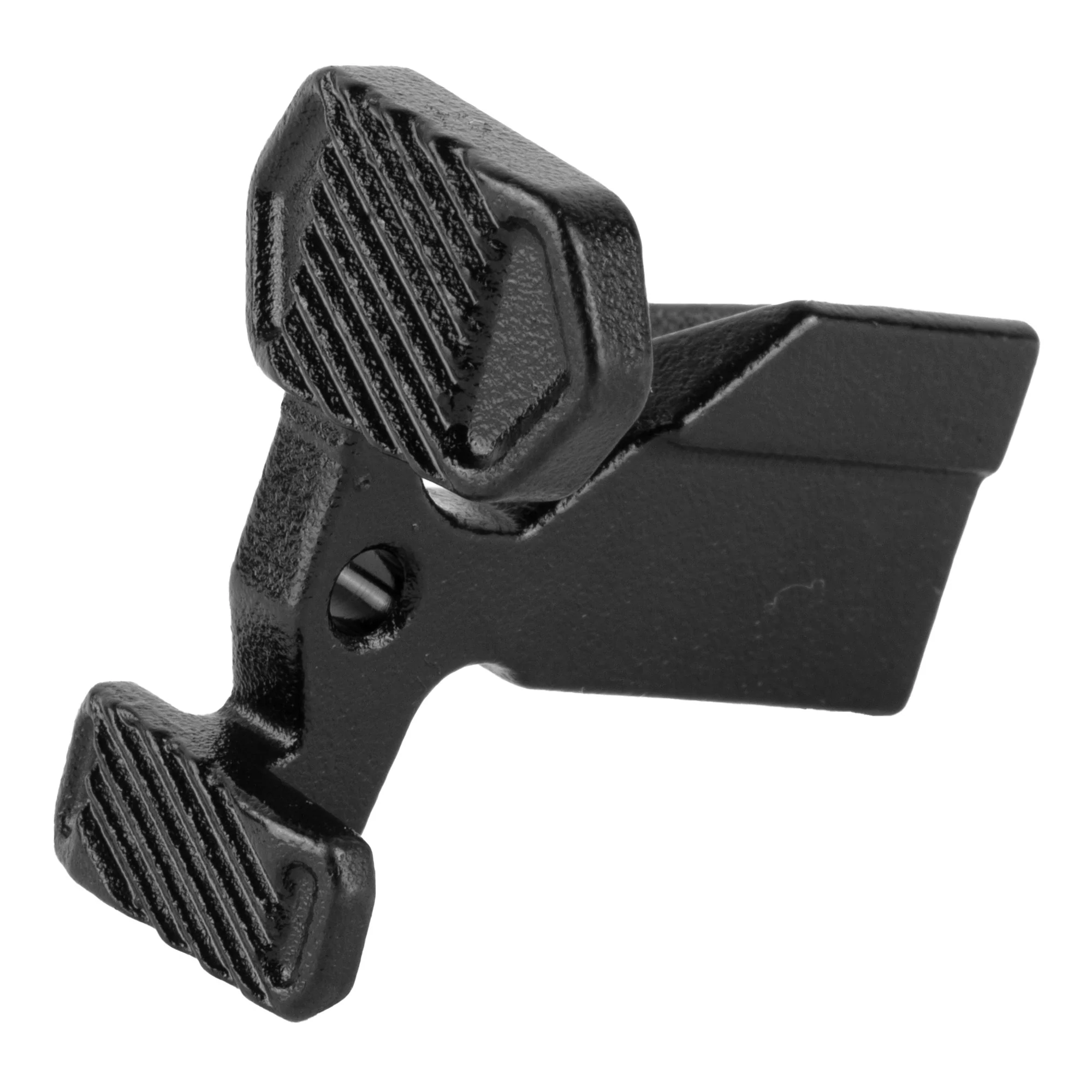 Odin Works Extended Oversize Bolt Catch Release for AR-15, Black Nitride Steel ACC-XBC-BLK - Image 2