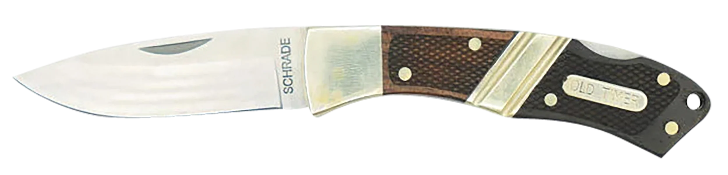 Old Timer Mountain Beaver Jr. Lockback Folding Knife, 2.5 in Mirror-Polished Drop Point, 9Cr18MoV, 1181069