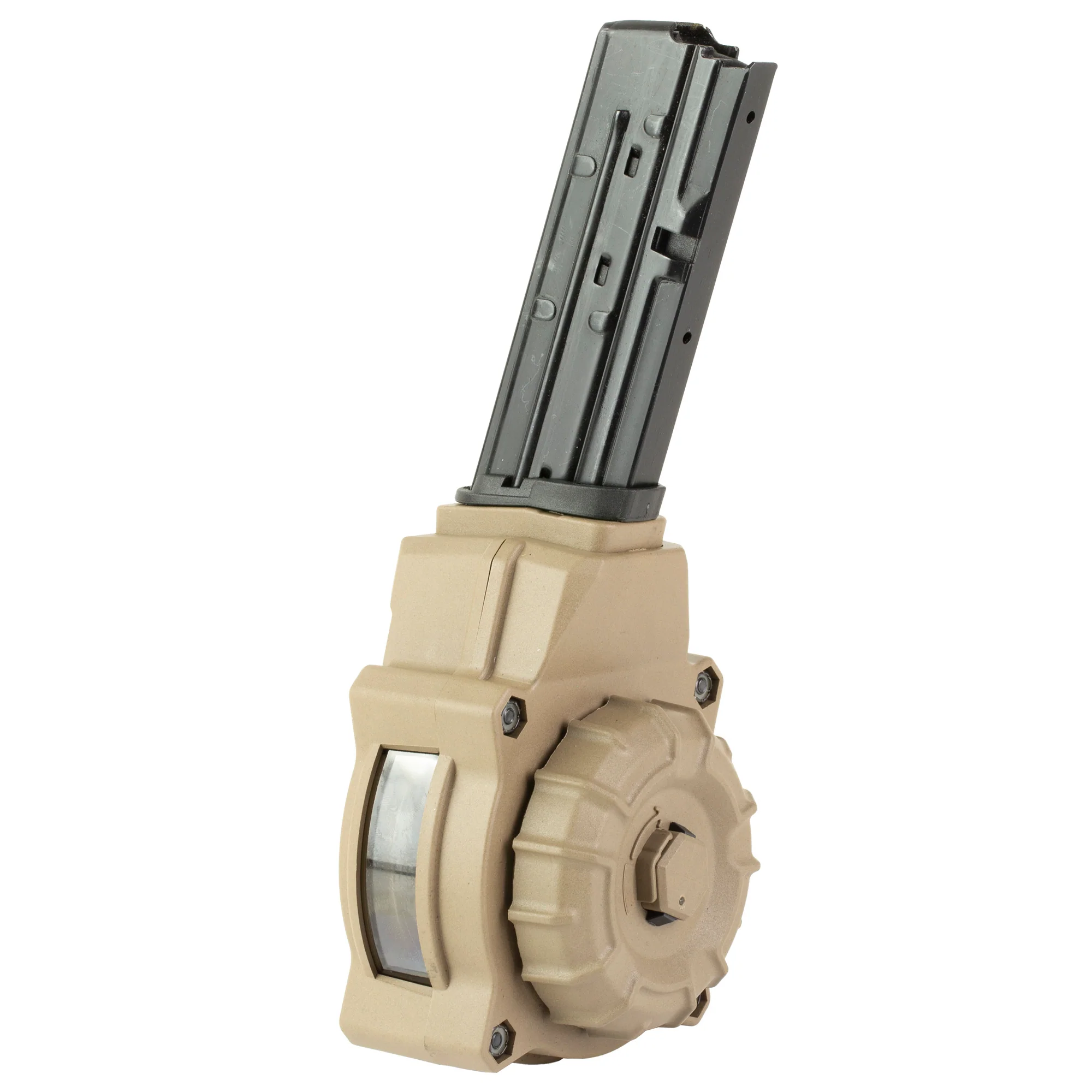 ProMag FN Five-seveN USG 5.7x28mm 55-Round Polymer Drum Magazine, Flat Dark Earth DRM-A76-FDE - Image 2
