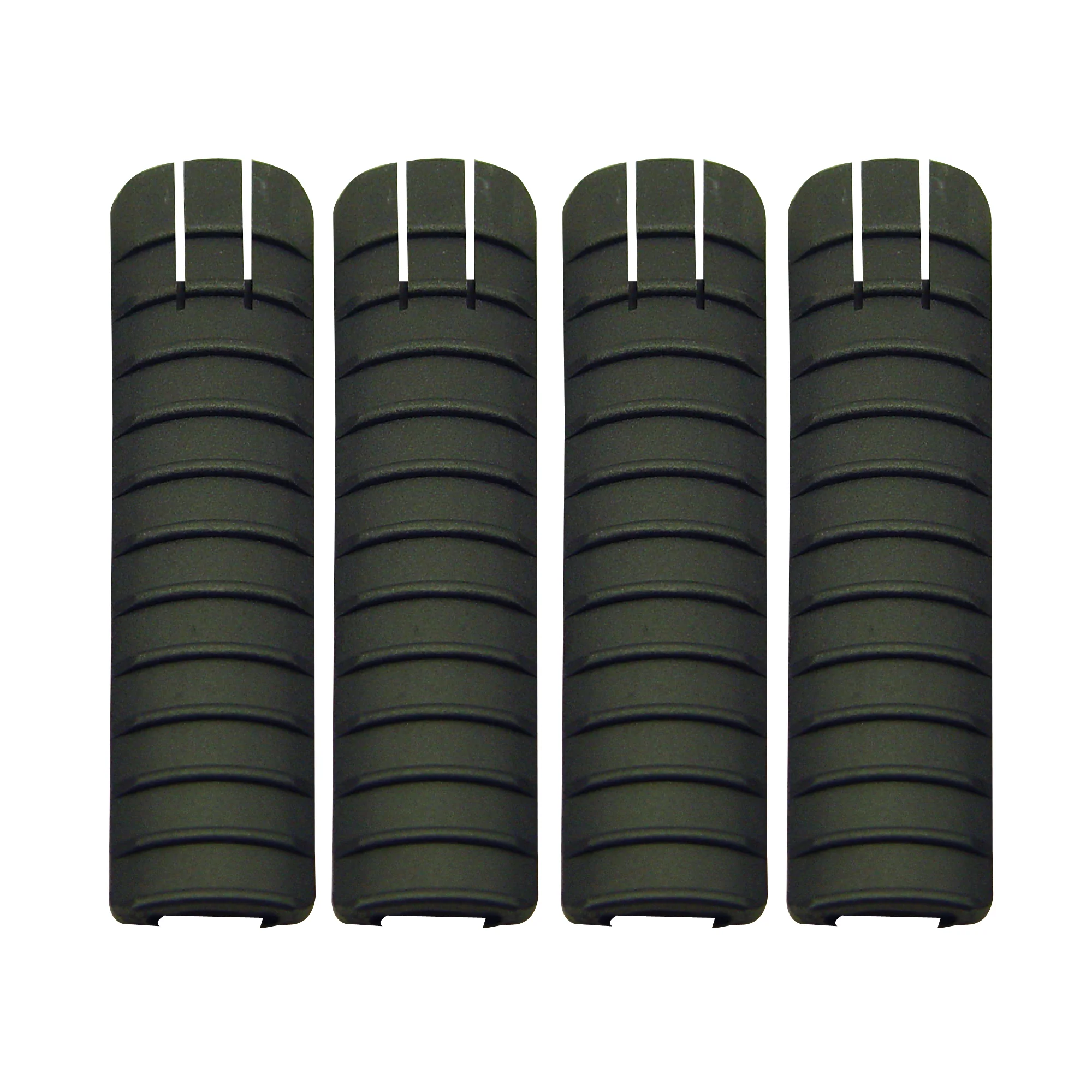 ProMag Industries 11-Rib 1913 Picatinny Rail Cover Panels, Glass-Filled Polymer 4-Pack PM015A
