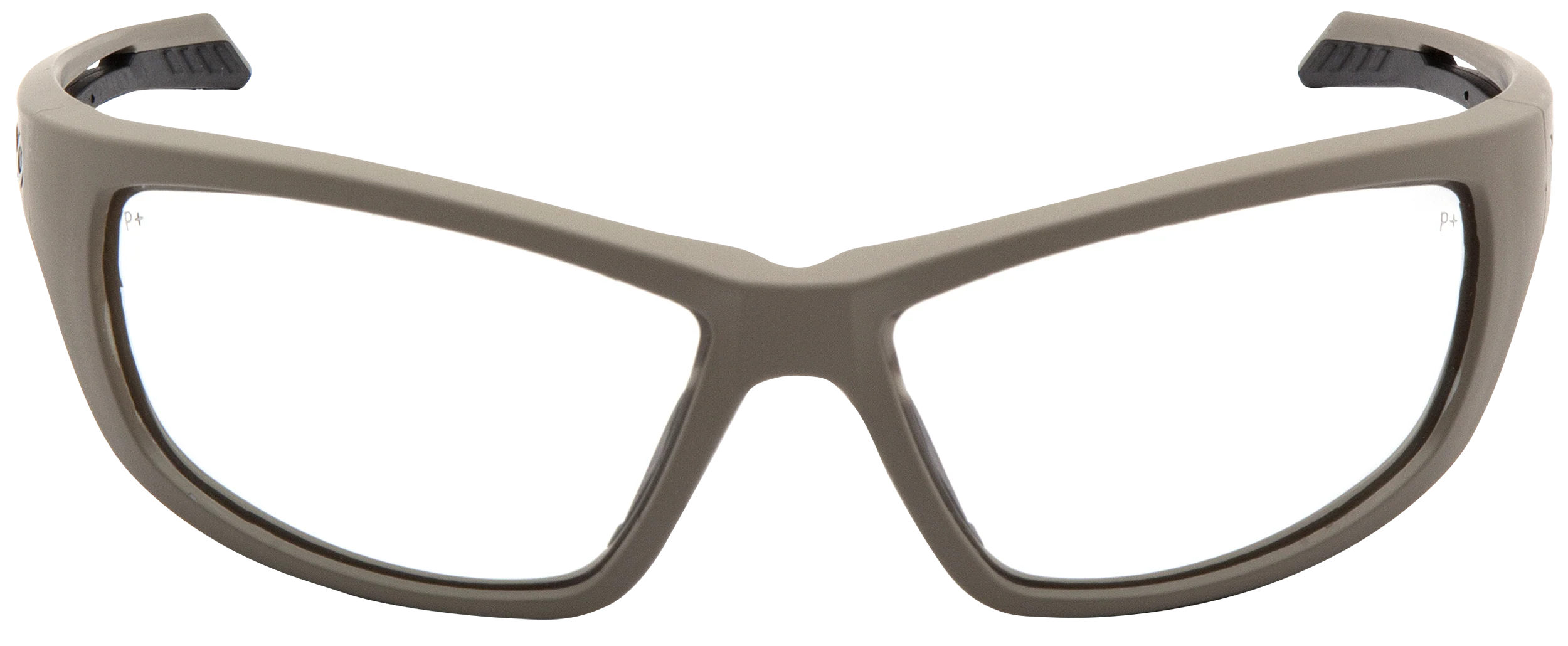 Pyramex Howitzer Safety Glasses, Clear Anti-Fog Lens, Tan Frame, Ballistic Rated – VGST1310T