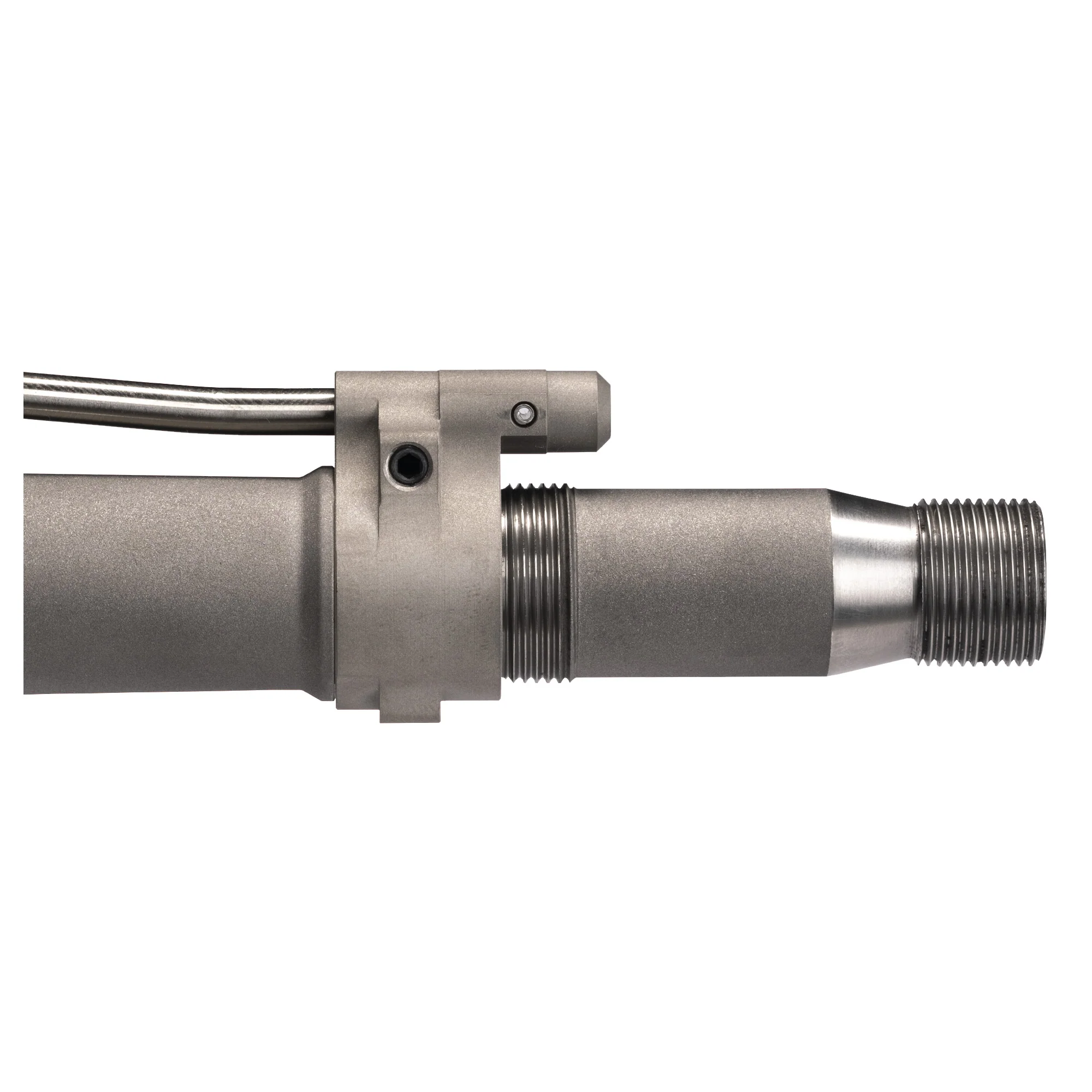 Q Honey Badger Adjustable Gas Block, Stainless Steel, Fits 0.750 in Barrels, GB-ADJ