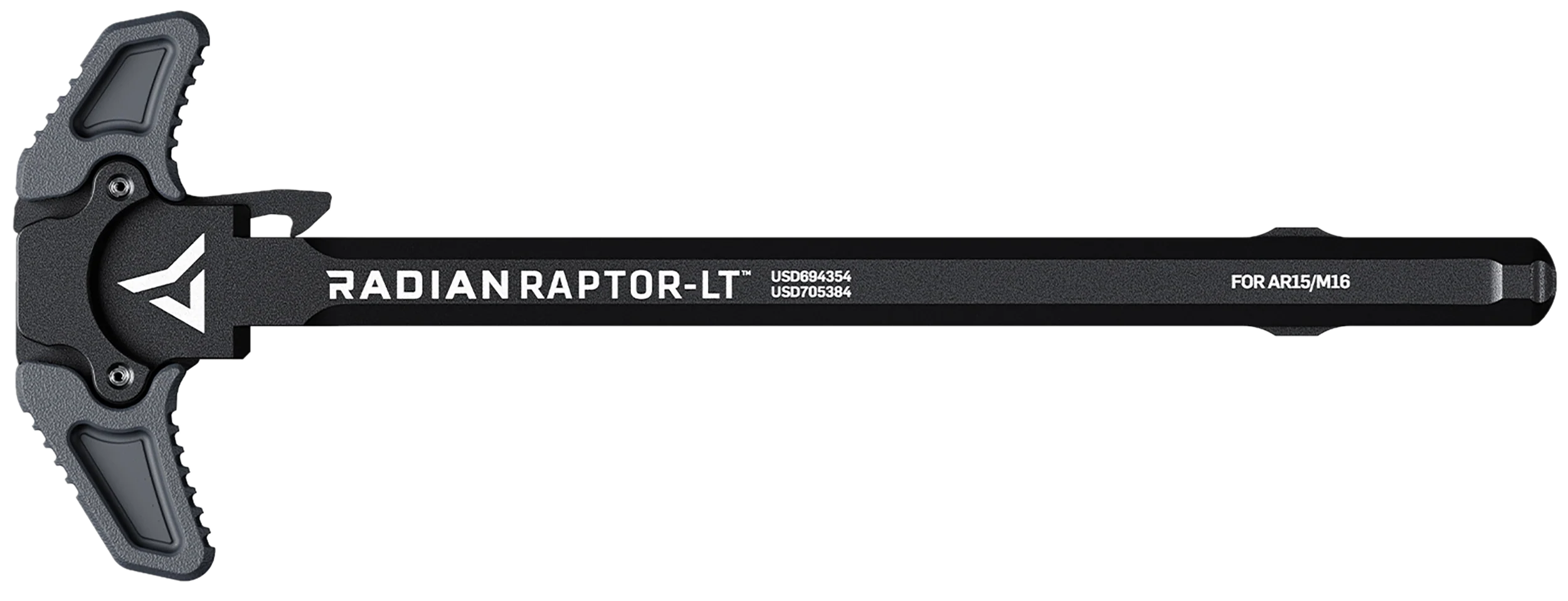 RADIAN WEAPONS Raptor LT Ambidextrous AR-15/M16 Charging Handle, Stealth Gray R0150