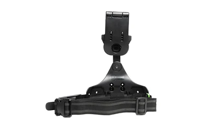 Rapid Force Dynamic Drop Leg Holster with Locking Belt Slide and Taq-Strap RFX-DD-BK-LBS-T-LK-B