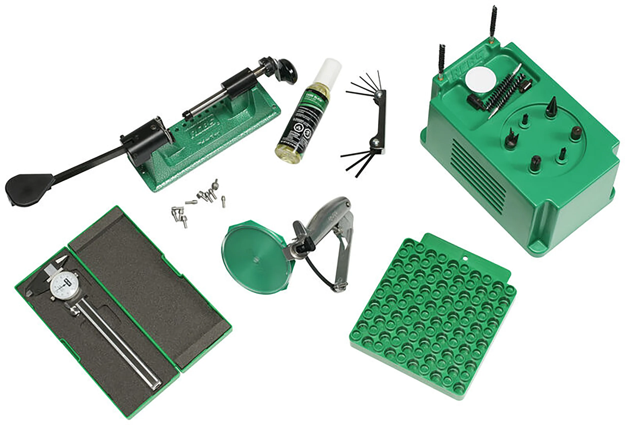 RCBS Case Prep Kit Multi-Caliber Reloading Brass Prep Set with Brass Boss, Trimmer & Calipers 9304