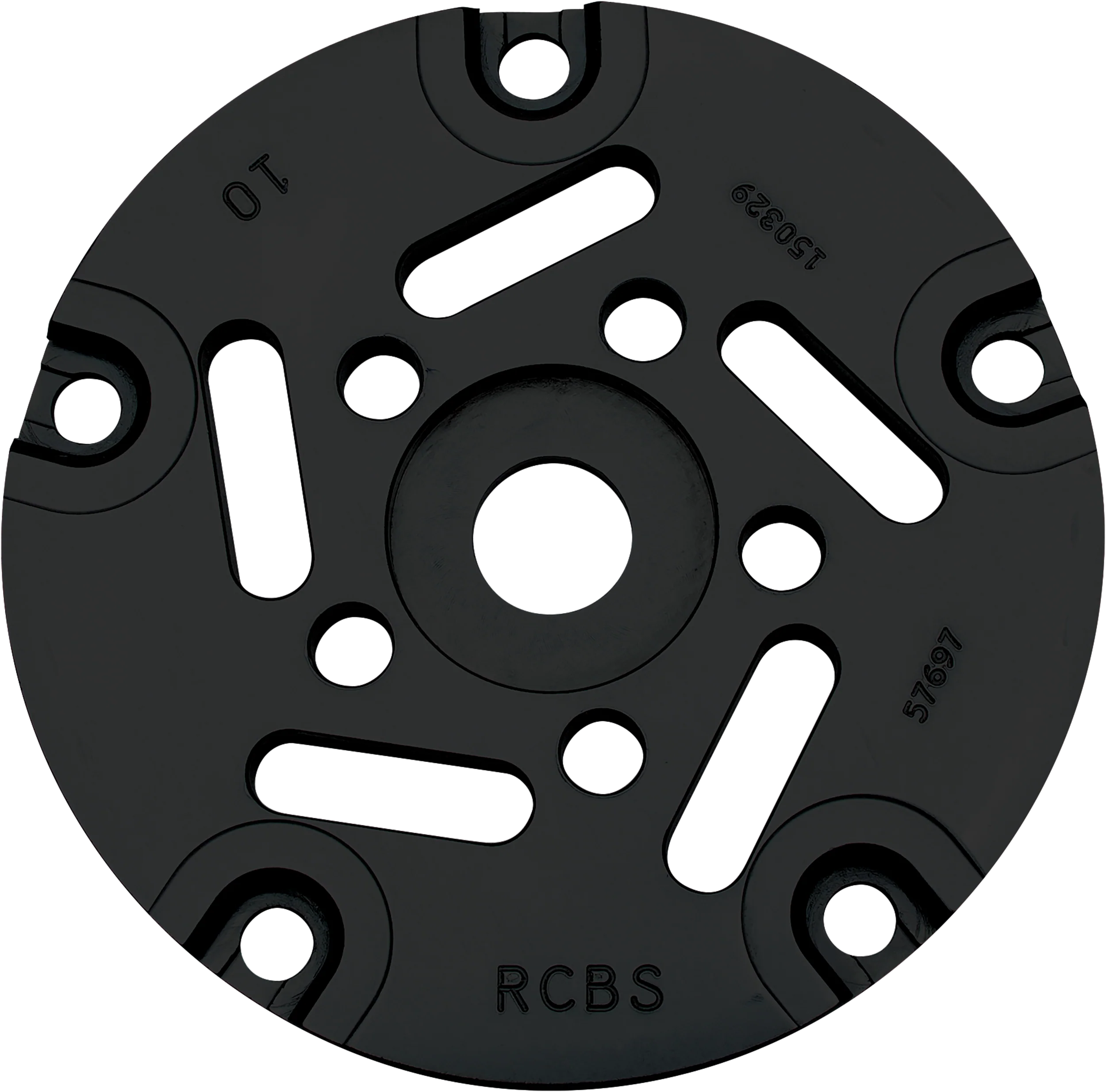 RCBS Pro Chucker 5 Station Shell Plate Size #32 Black 88937