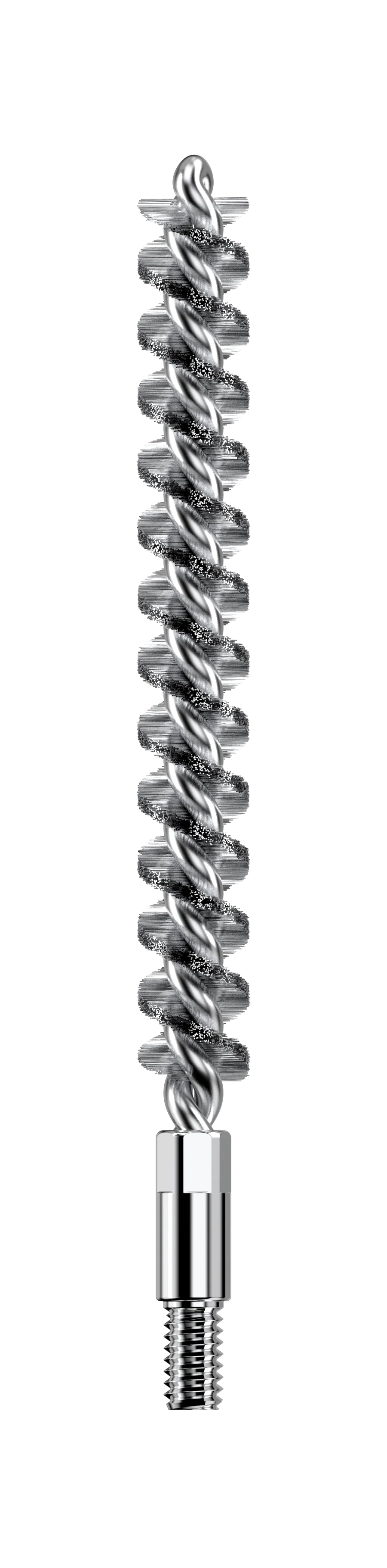 Real Avid/Revo Bore-Max Speed Brush for 6.5mm Rifles, Nickel-Plated Bronze Bristles AVBMSB65MM