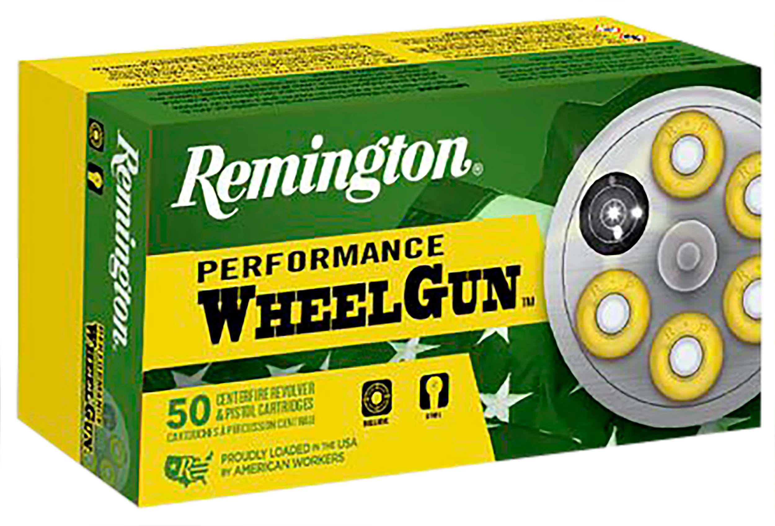 Remington Ammunition Performance WheelGun .357 Magnum 158gr Lead Semi-Wadcutter Ammo 22223