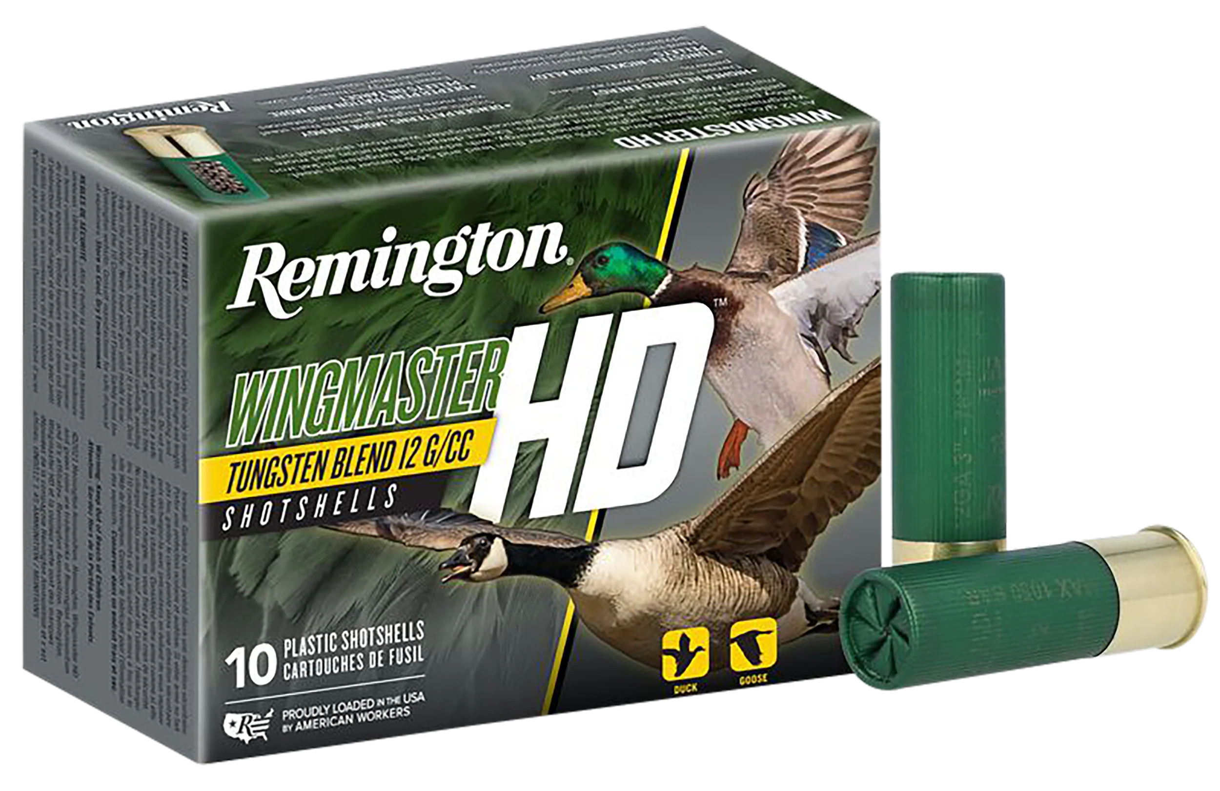 Remington Ammunition Wingmaster HD Waterfowl Shotshells 12 Gauge 3in #6 1-3/8oz Tungsten 20689