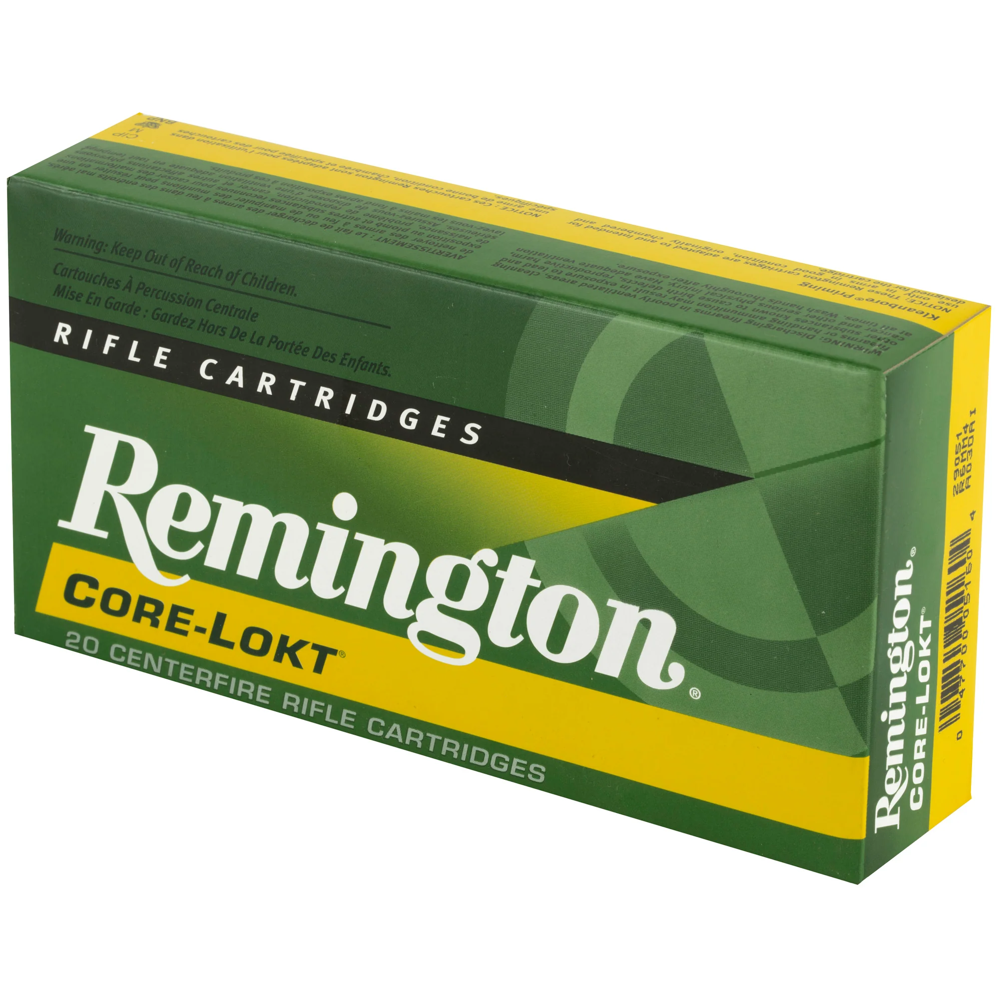 Remington Core-Lokt 6mm Remington 100gr Pointed Soft Point Hunting Ammo 20-Round Box 29051 - Image 3
