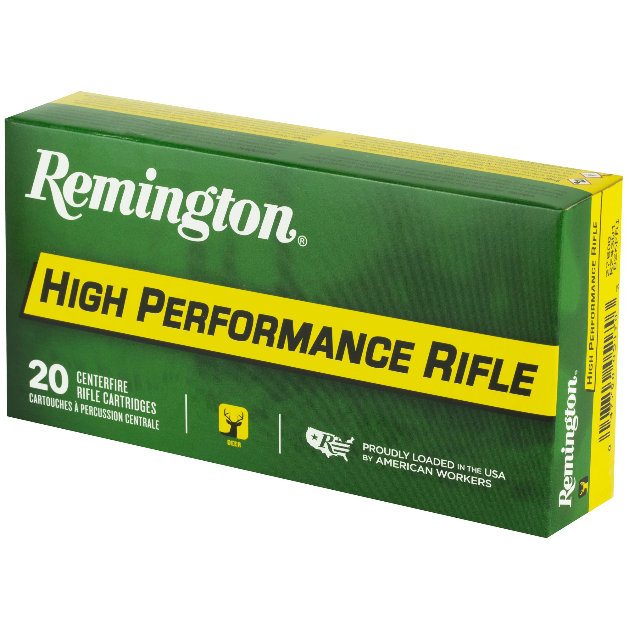 Remington High Performance Rifle .243 Winchester 80gr Pointed Soft Point Ammo, 20 Rounds 27800 - Image 3