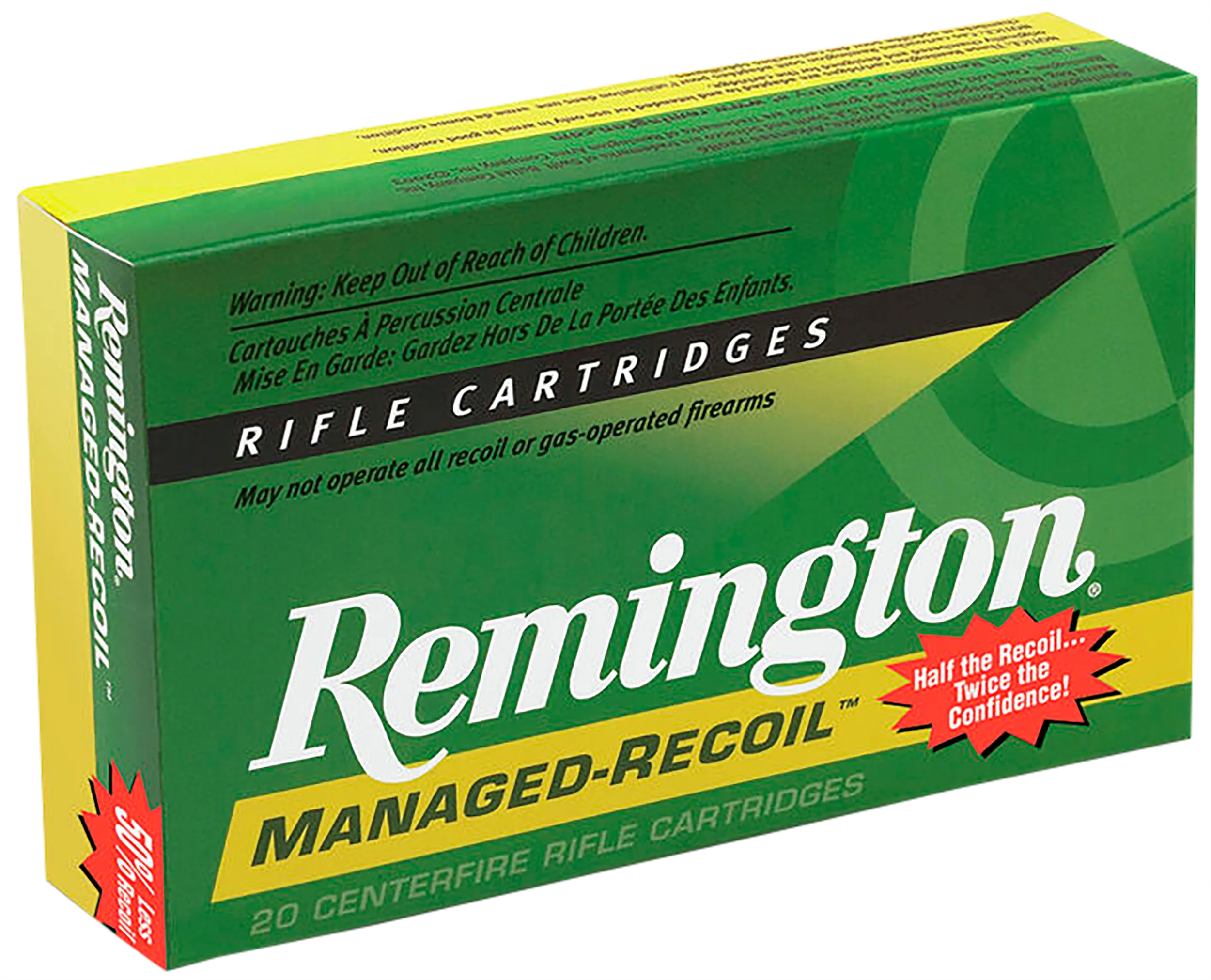 Remington Managed-Recoil 30-30 Winchester 125gr Core-Lokt Soft Point Rifle Ammo, 20rd 27644