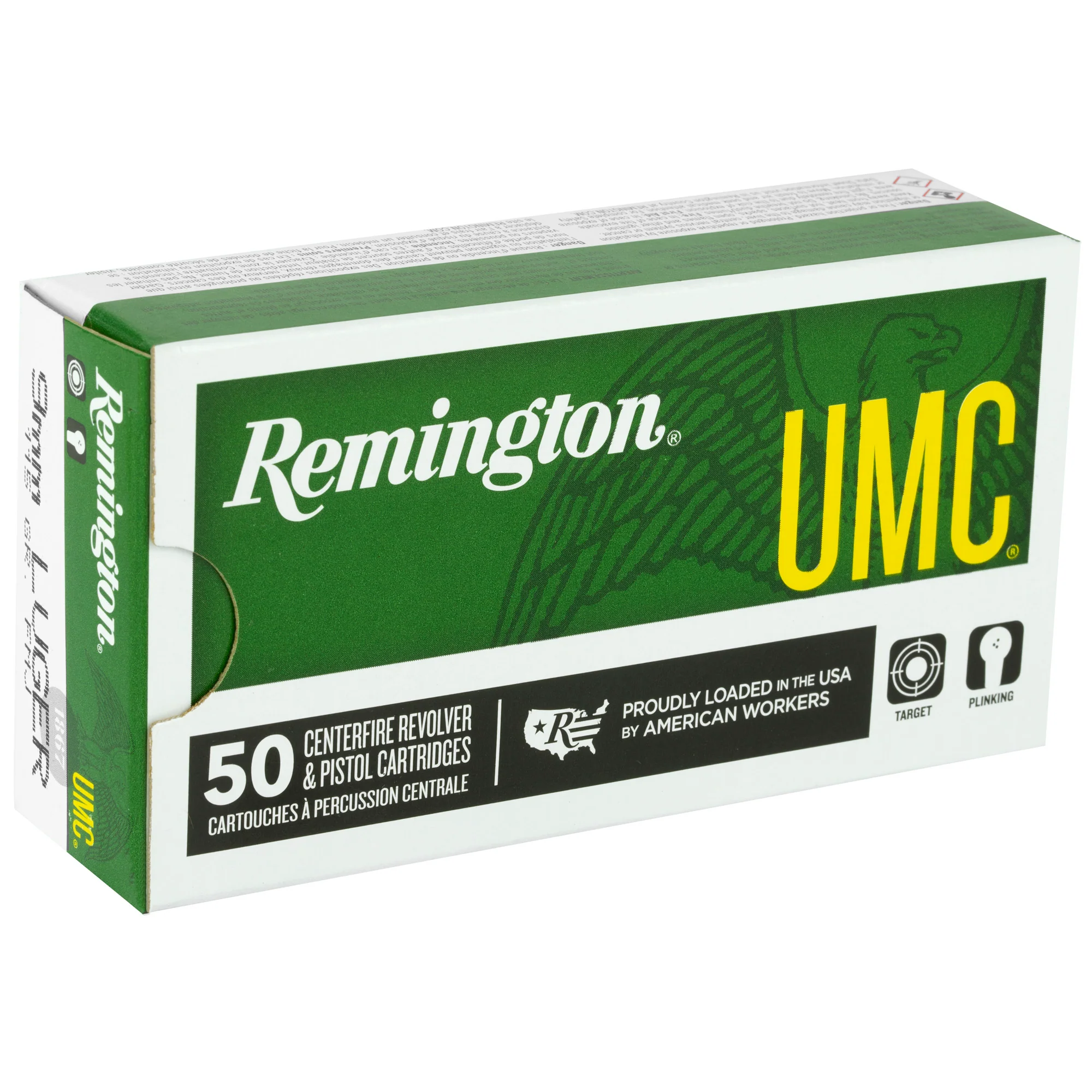 Remington UMC 9mm Luger 115 Grain Full Metal Jacket Range Ammo, 50-Round Box 23728 - Image 2