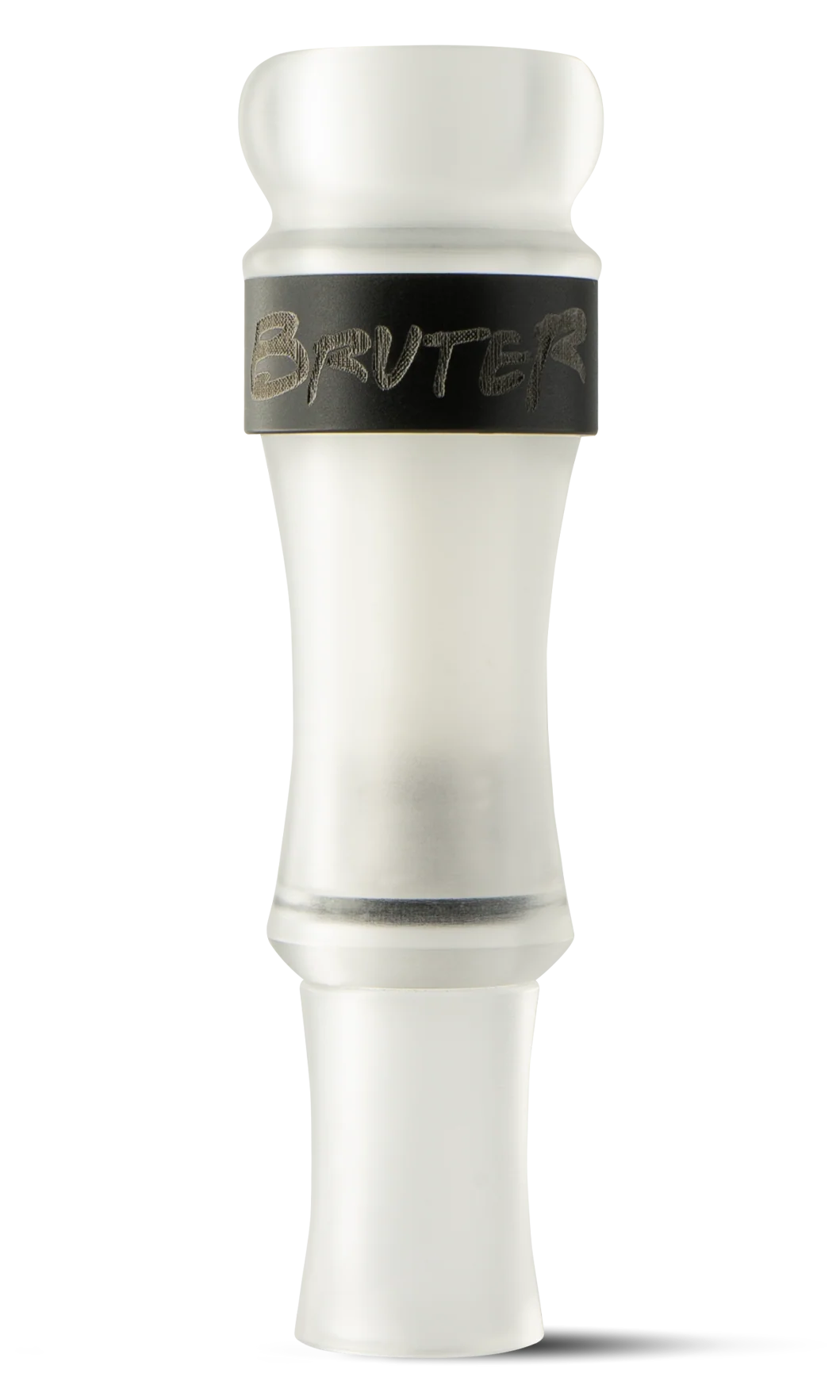 ROLLING THUNDER GAME CALL Brute R Cutdown Duck Call, Frost Acrylic, Open Exhaust & Rasp, DC012CF