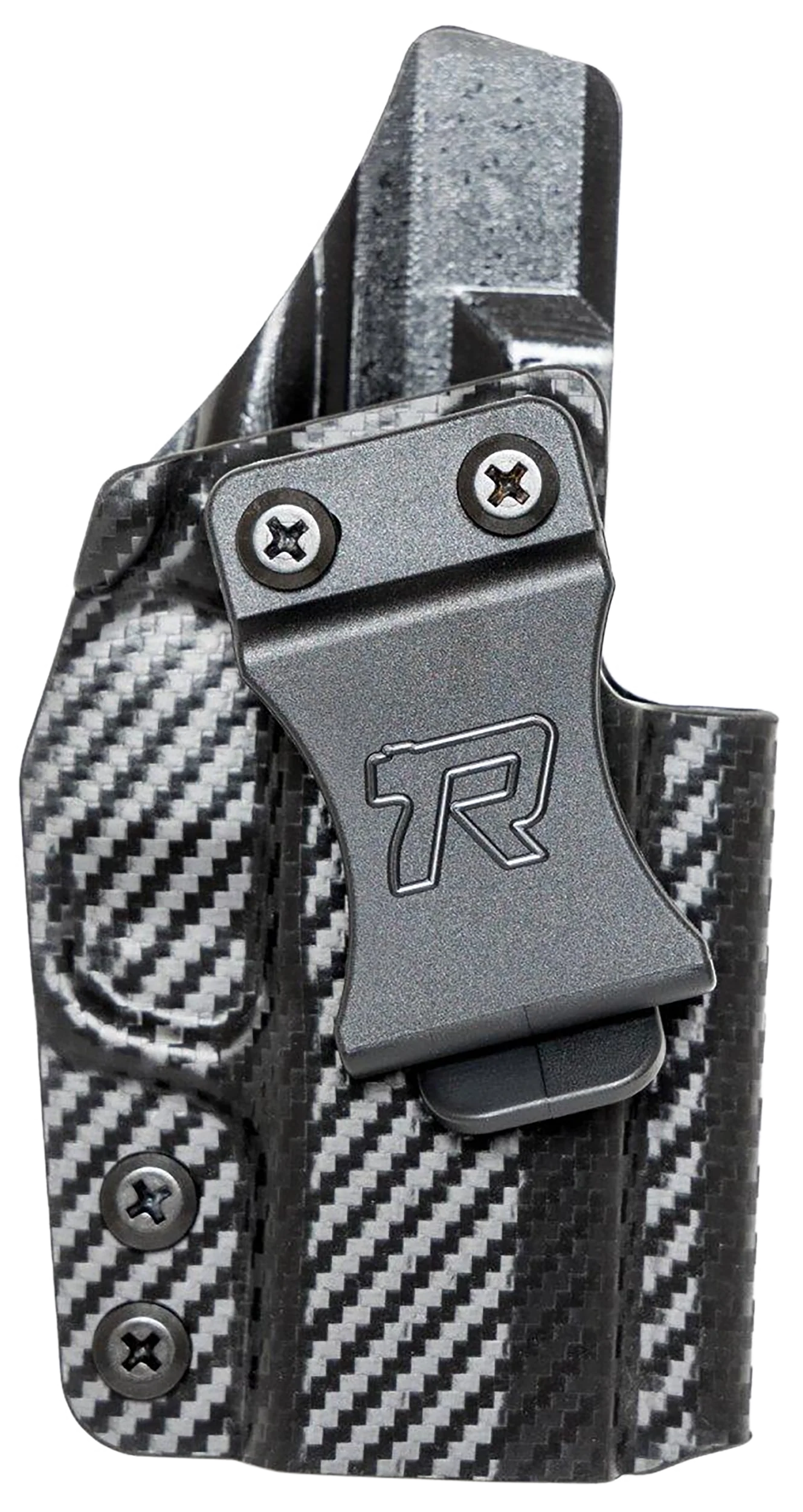 Rounded Gear IWB Kydex Holster for Springfield Hellcat Pro, Right-Hand Belt Clip SFAHELLCATPROCFRHVAR