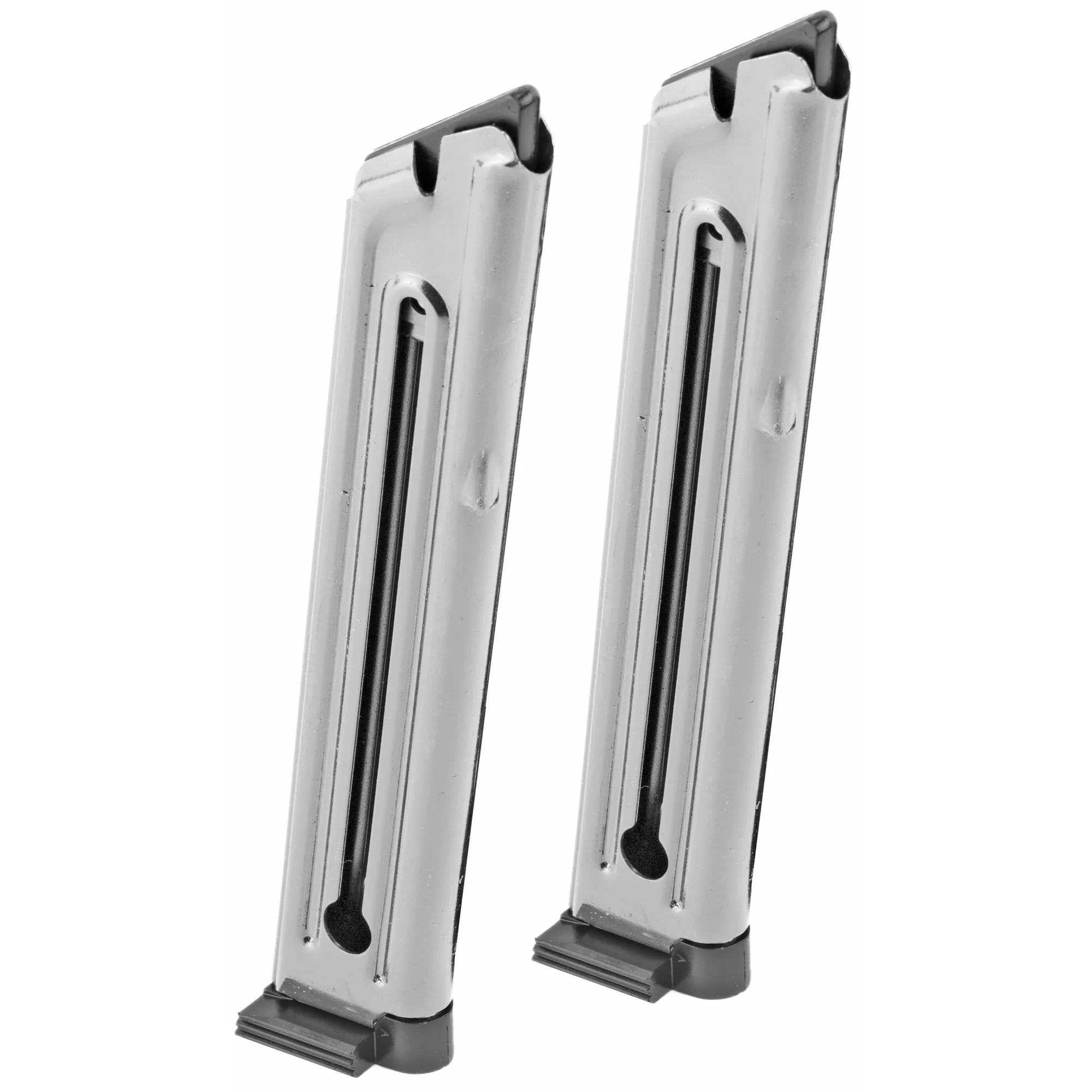 Ruger Mark III/IV .22 LR 10-Round Factory Magazine 2-Pack, Steel Body & Polymer Base 90645 - Image 2