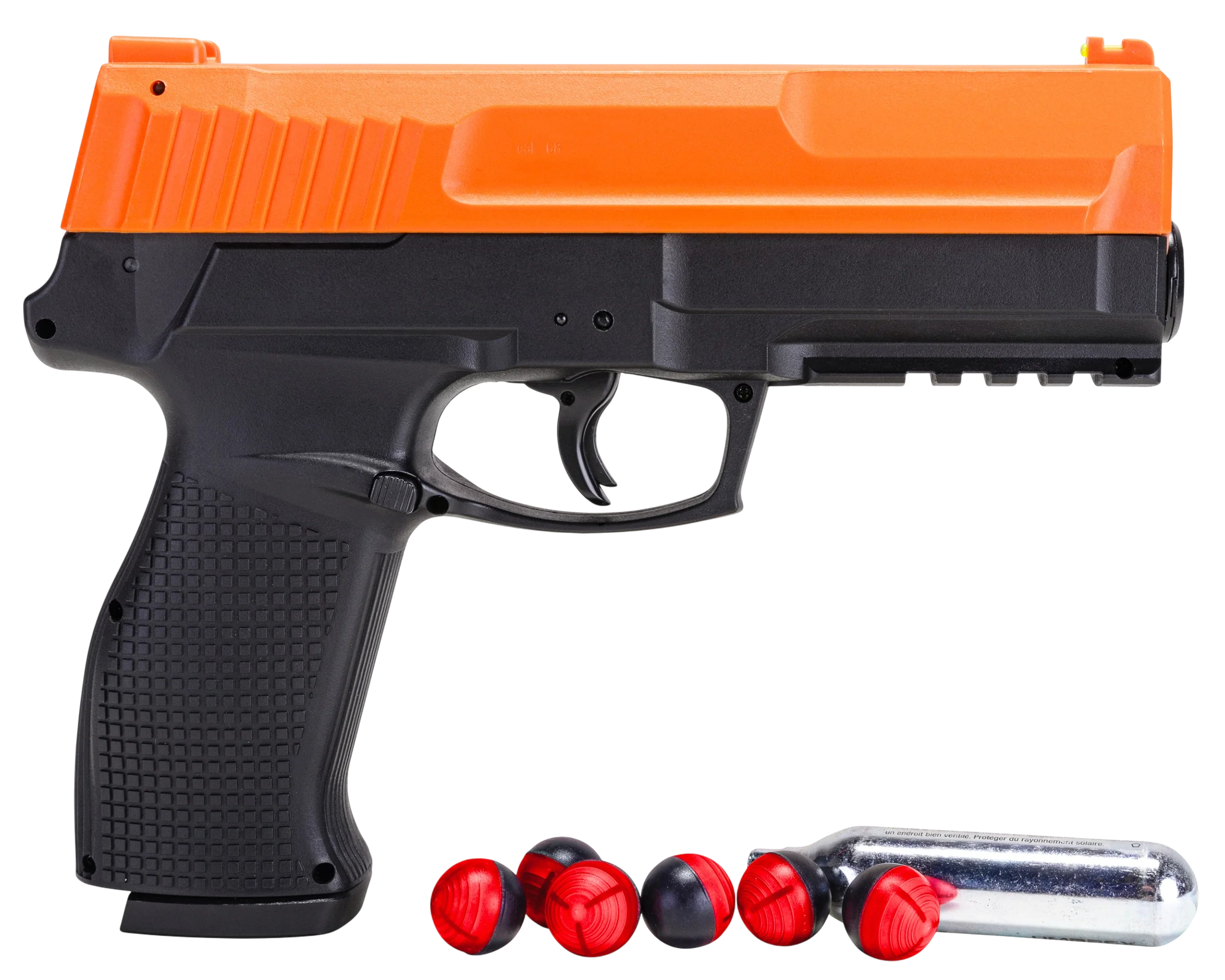 RWS P2P Secure 68P Pepper Defense Kit, CO2 .68 Cal 6-Shot with Fiber Optic Sights 2292329
