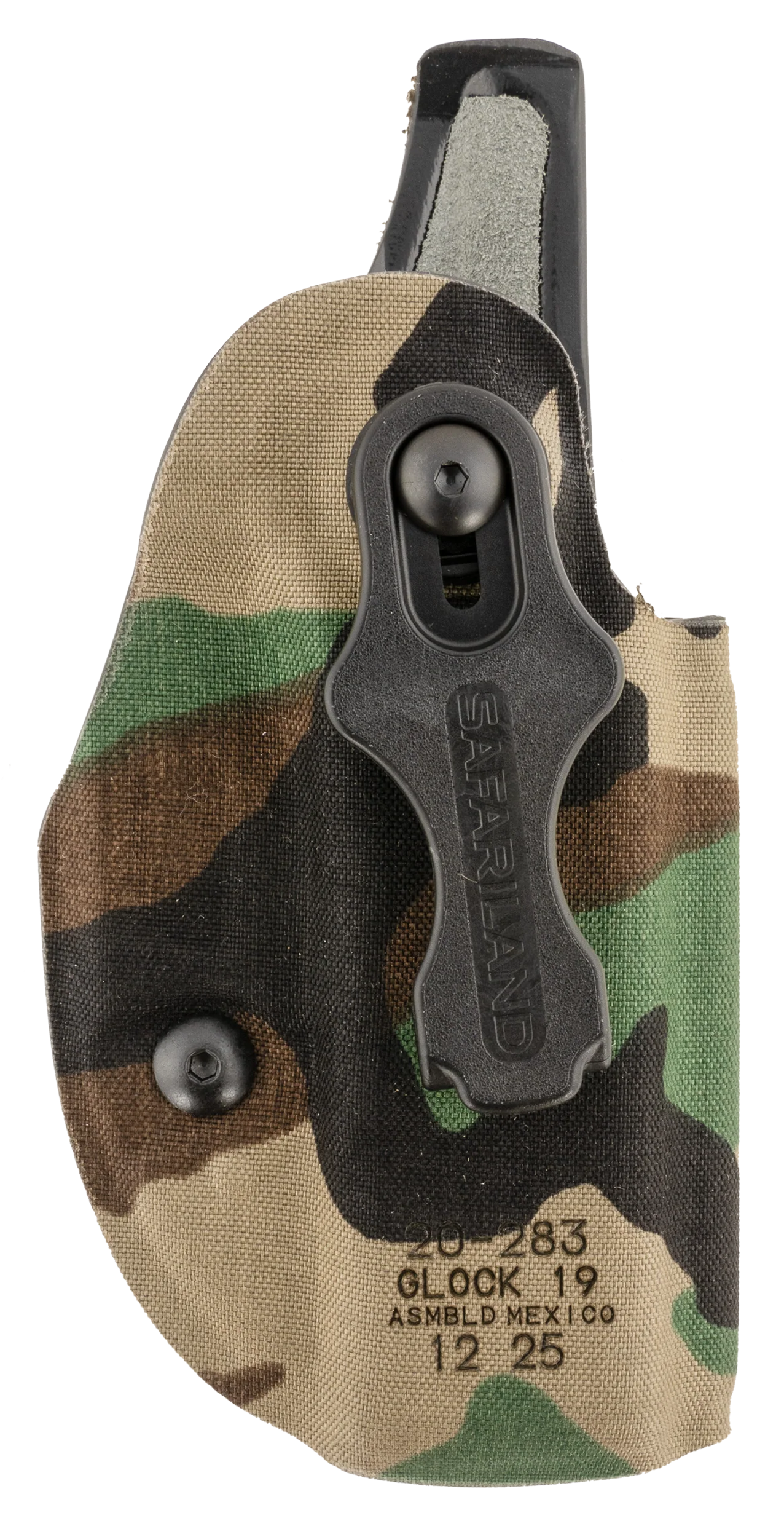 Safariland Species Inside-the-Waistband Holster, Woodland Camo, Glock 19, Right-Hand, Belt Clip 20283C991