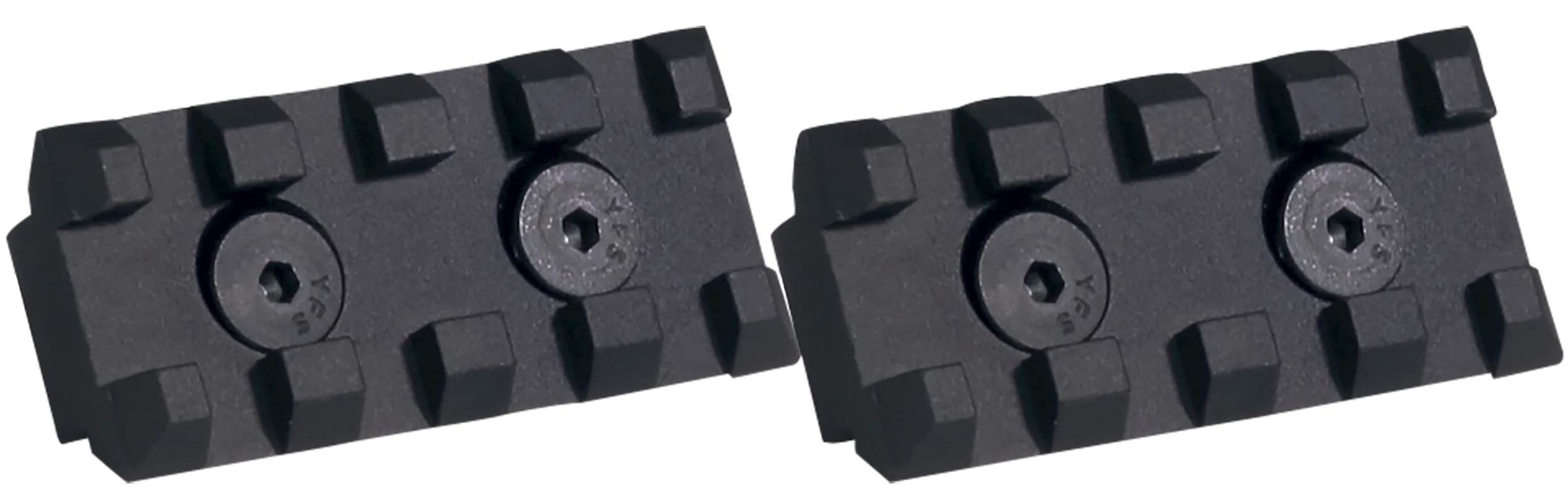 Samson Evolution Accessory Rail Kit, 2 in Picatinny Sections, Black Anodized 0 MOA 040301501