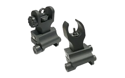 Samson Manufacturing Corp. True Back Up Folding Front & Rear Sights, Picatinny Mount, 6061-T6 Aluminum, 02-00059-01