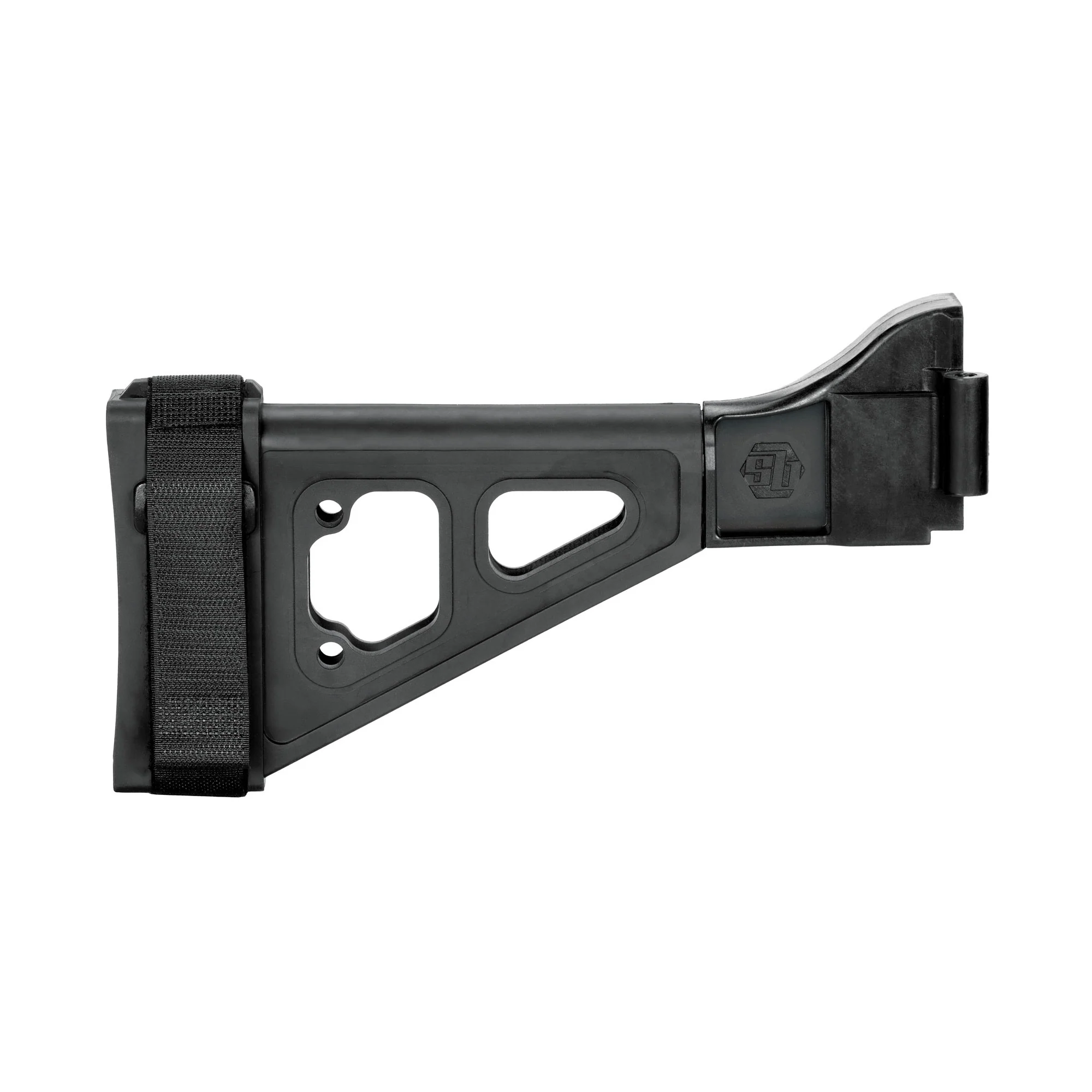SB Tactical SBT Side-Folding Pistol Stabilizing Brace for B&T APC & HK UMP, Black SBT-01-SB - Image 2
