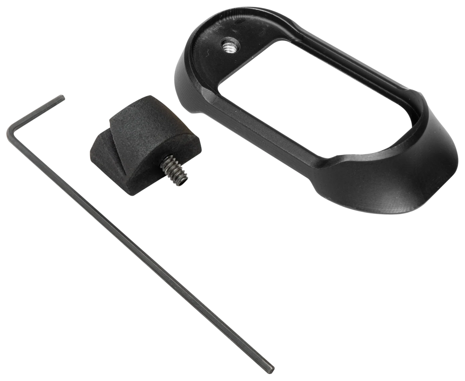 Shield Arms Premium Magwell for Glock 43X/48, Black Anodized Aluminum Funnel G43X48MAGWELLPRMBLK