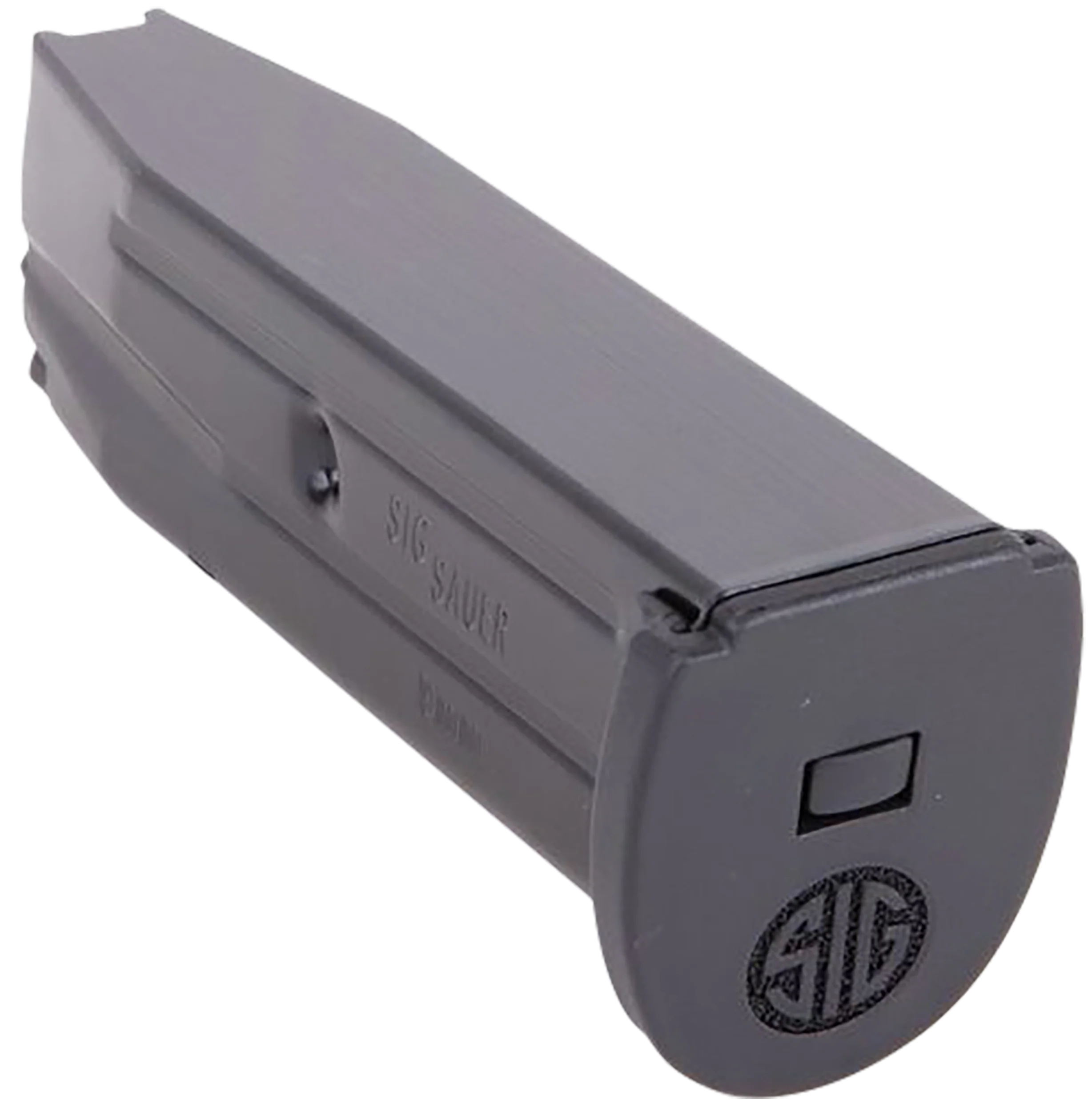 Sig Sauer P320/P250 10-Round 9mm Luger Magazine, Blued Steel, MAGMODF910