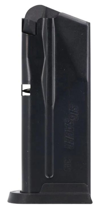Sig Sauer P365 .380 ACP Factory 10-Round Flush-Fit Steel Magazine, Black, 8900714