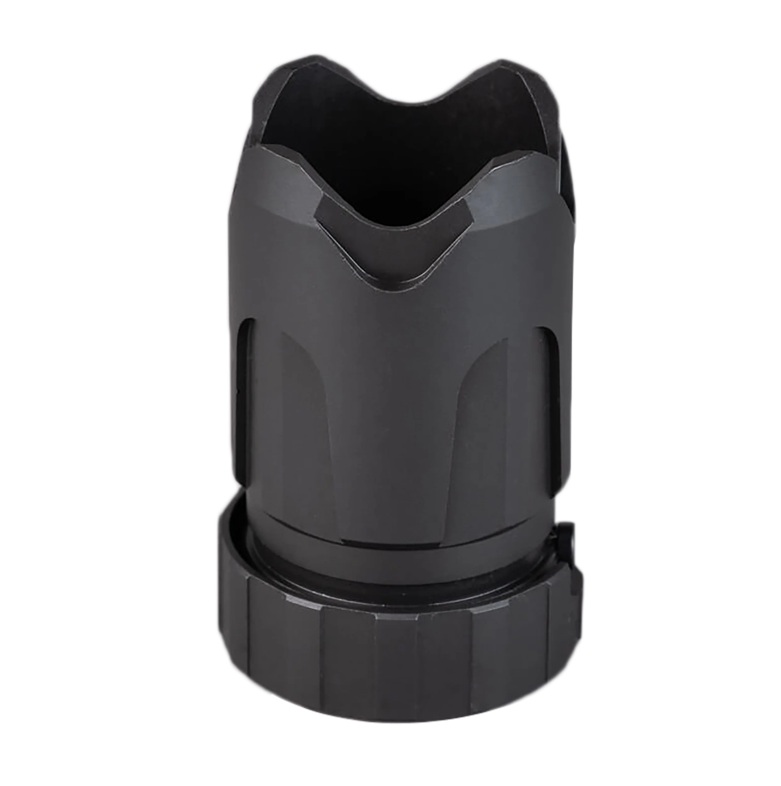 SilencerCo Active Spring Retention ASR Blast Shield for ASR Muzzle Devices, Black Steel AC1548