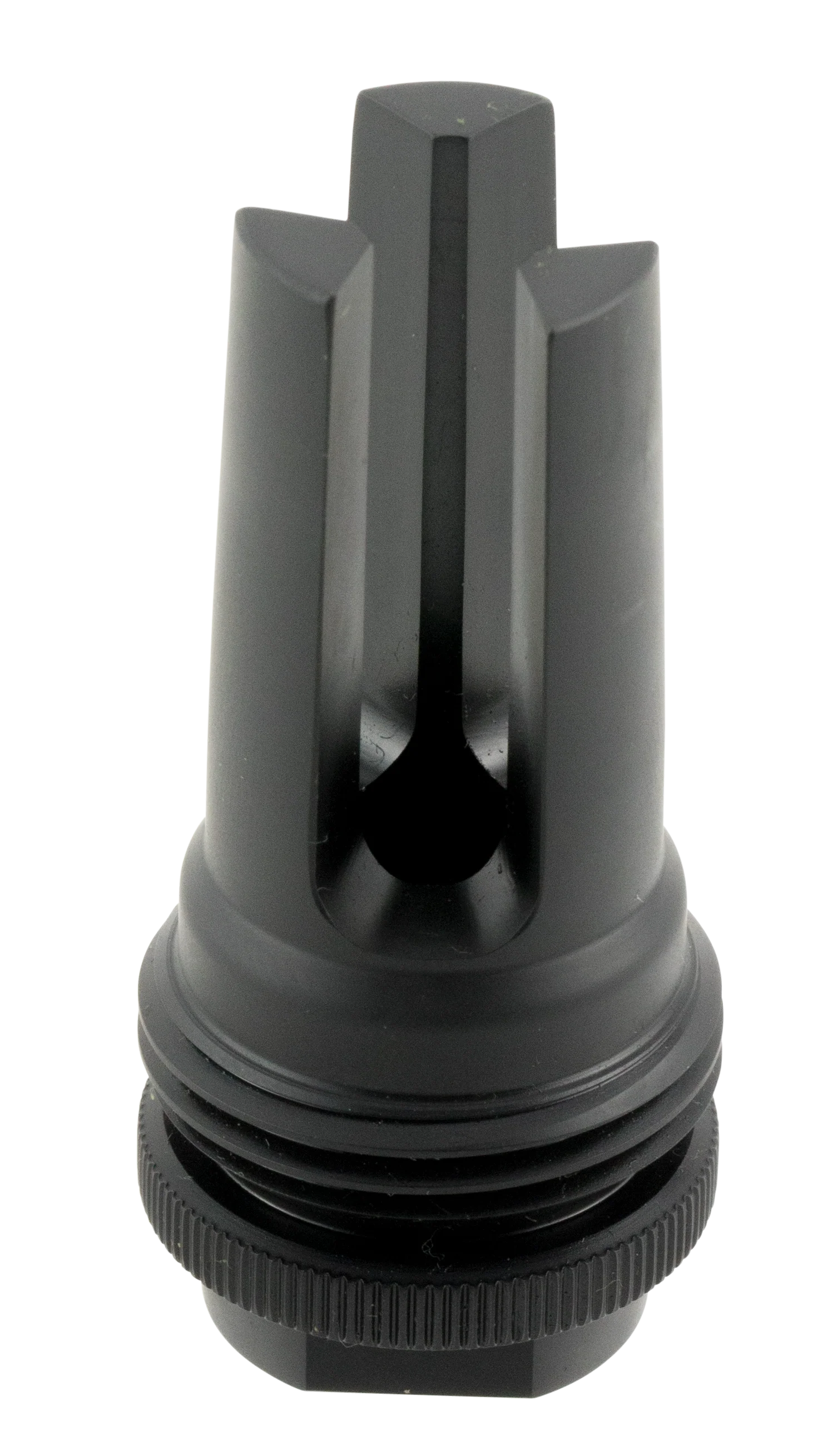 SilencerCo ASR Flash Hider for 7.62mm, Black Steel 1/2x28 Thread, Active Spring Retention AC1283