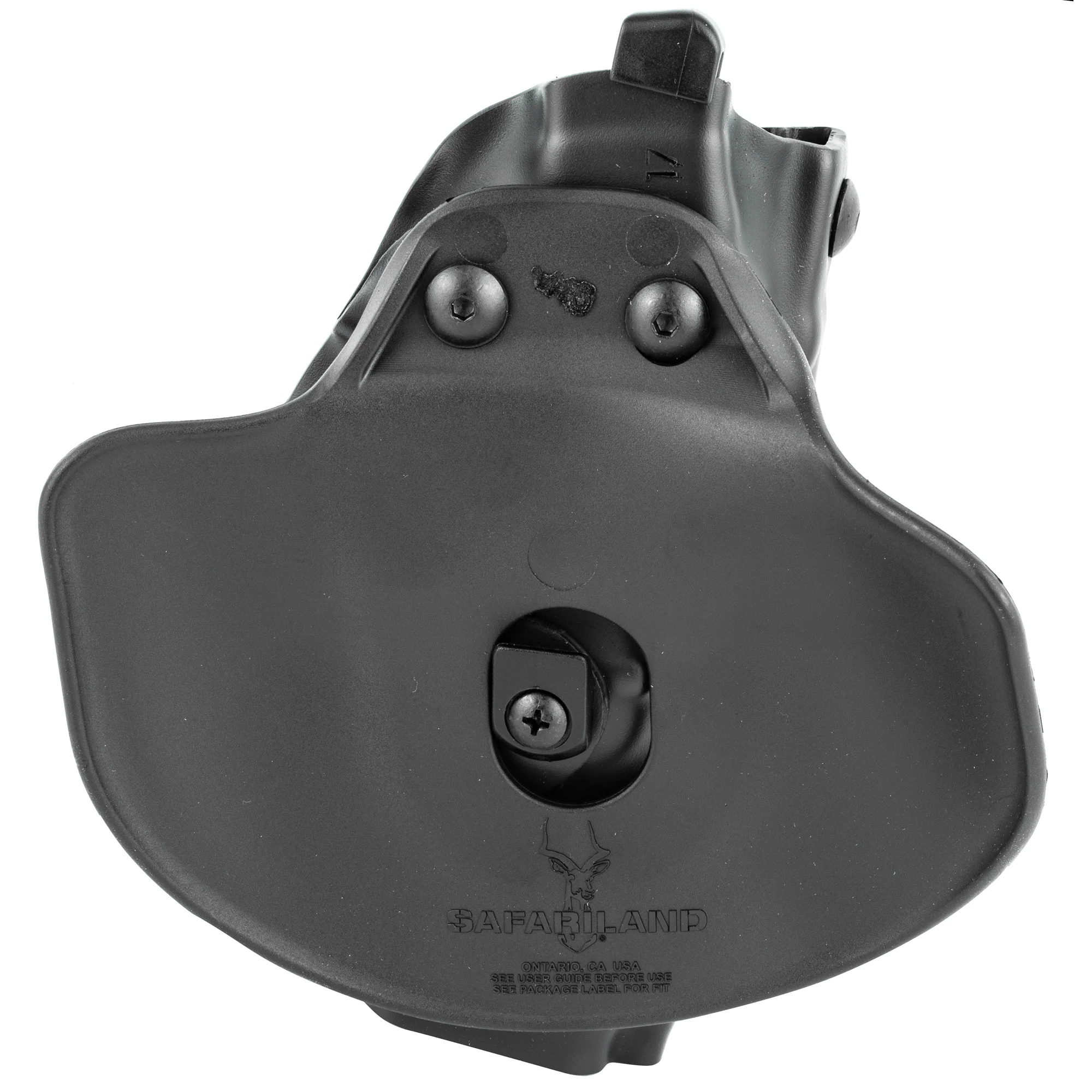 Safariland 6378 ALS Paddle/Belt Holster, Left Hand, STX Plain Black, Fits Glock 19/23/32, 6378-283-412 - Image 2