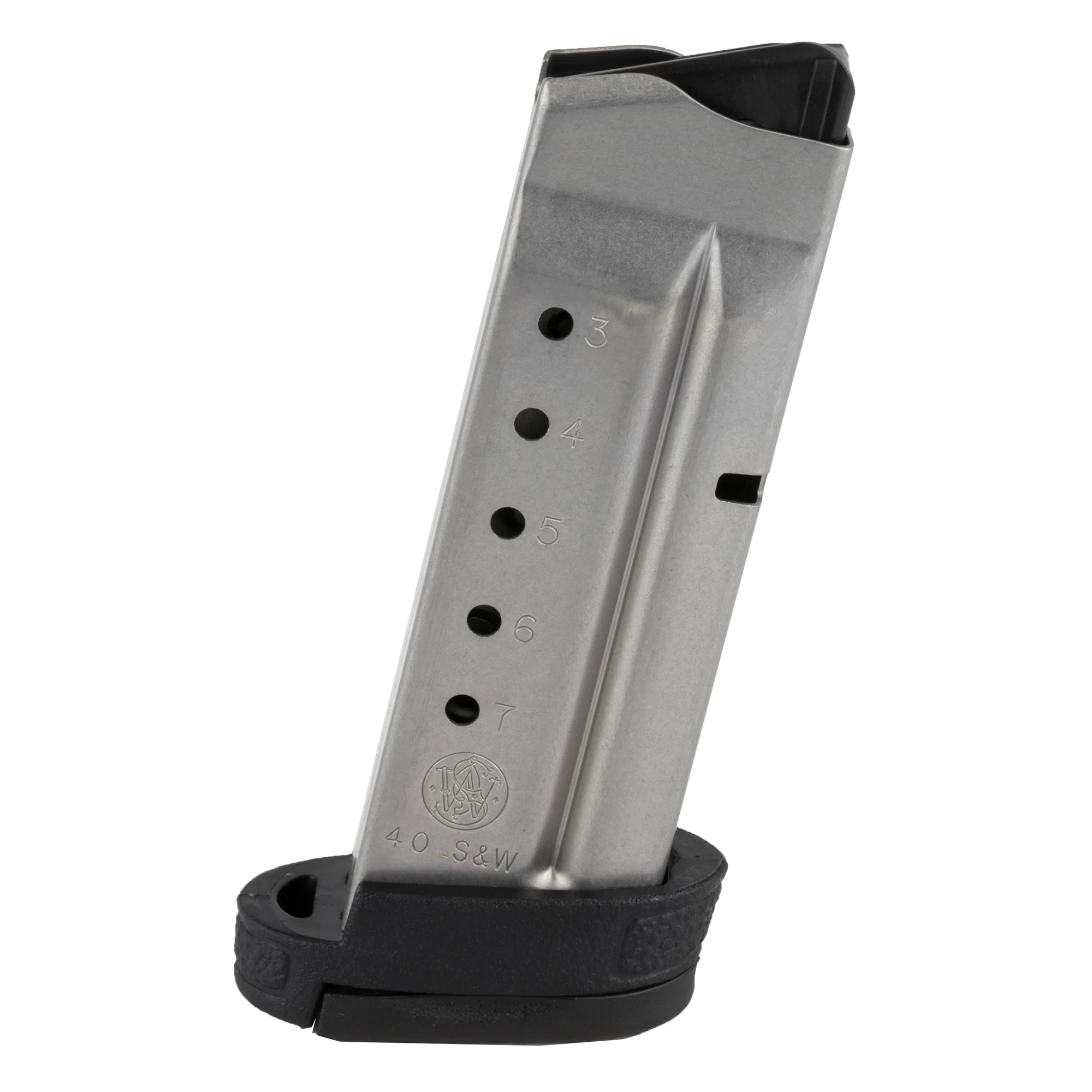 Smith & Wesson M&P (Military & Police) Shield .40 S&W 7-Round Stainless Magazine 199340000 - Image 2