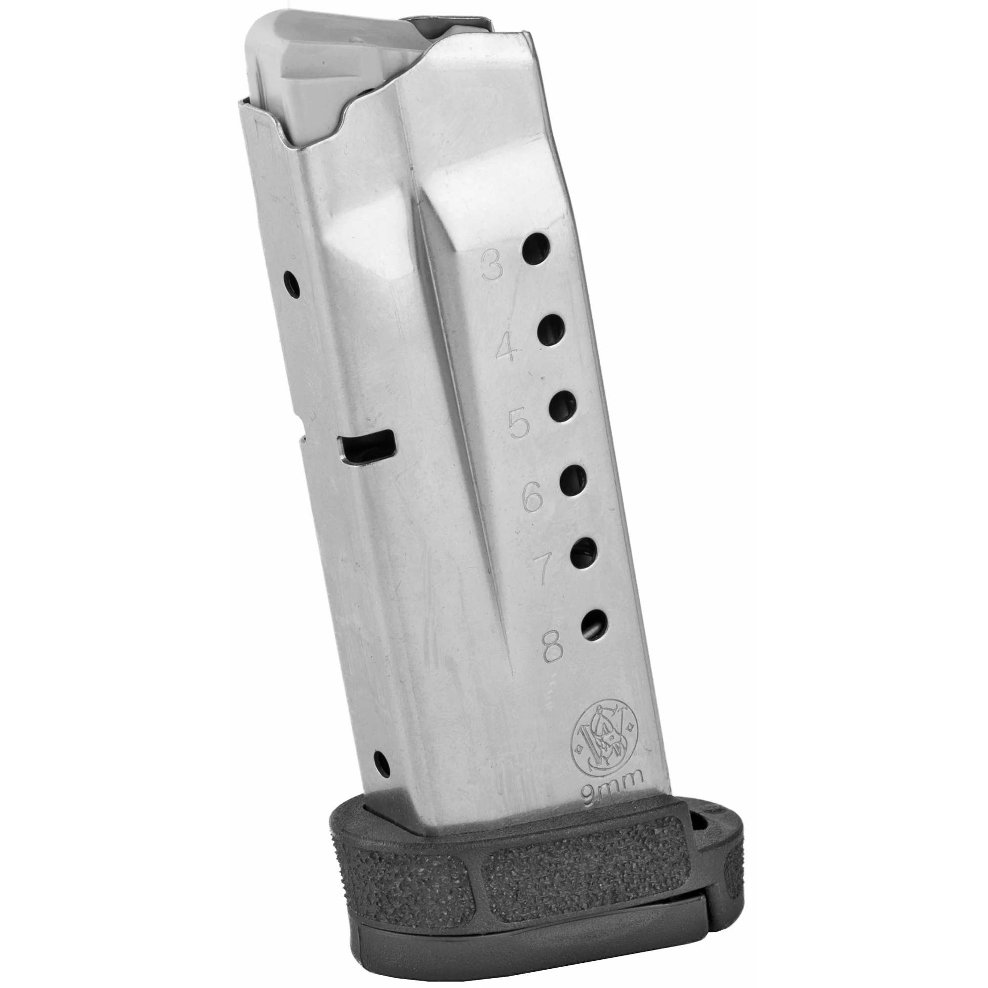 Smith & Wesson M&P Shield 2.0 9mm 8-Round Factory Magazine, Steel Body, Polymer Base 3009876