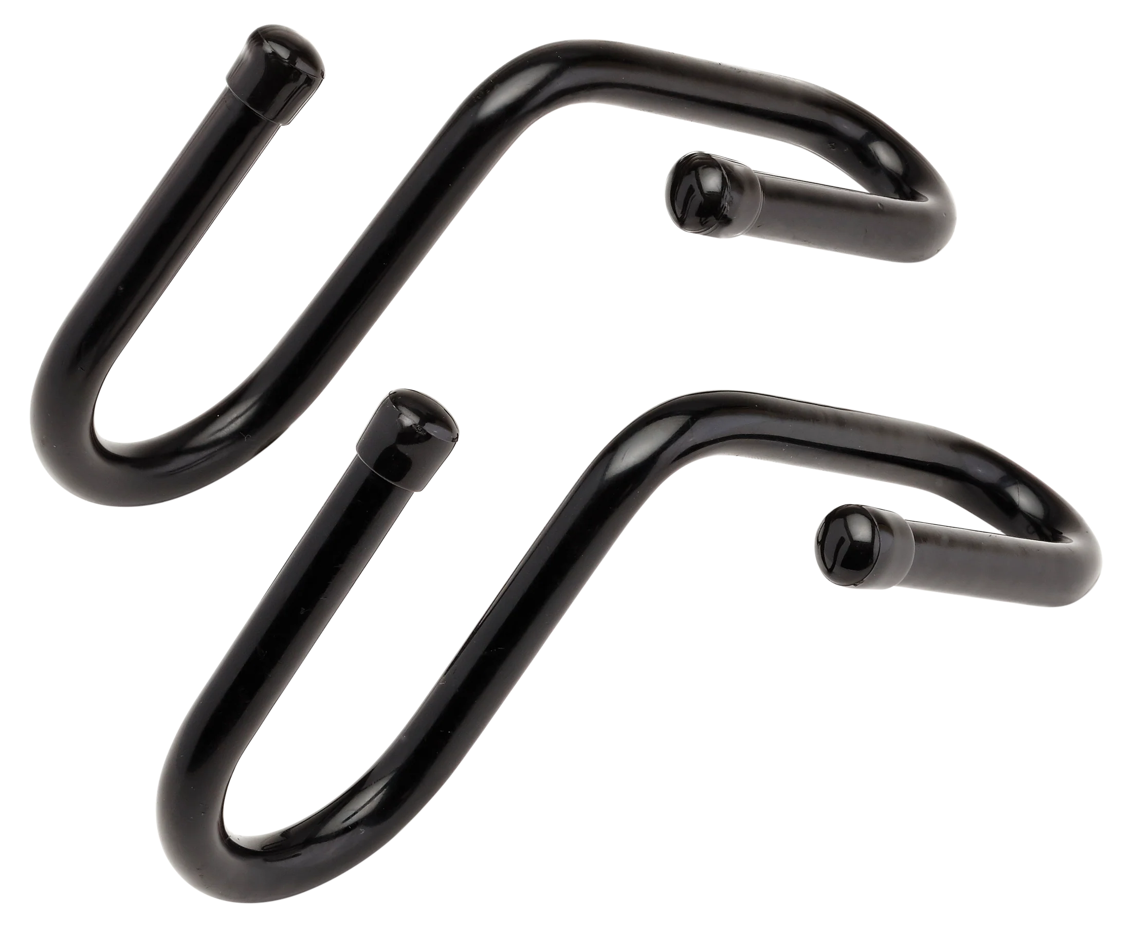 SnapSafe Vehicle Headrest Gun Rack Hooks 2-Pack, Coated Steel, Smooth Black Finish – 75881