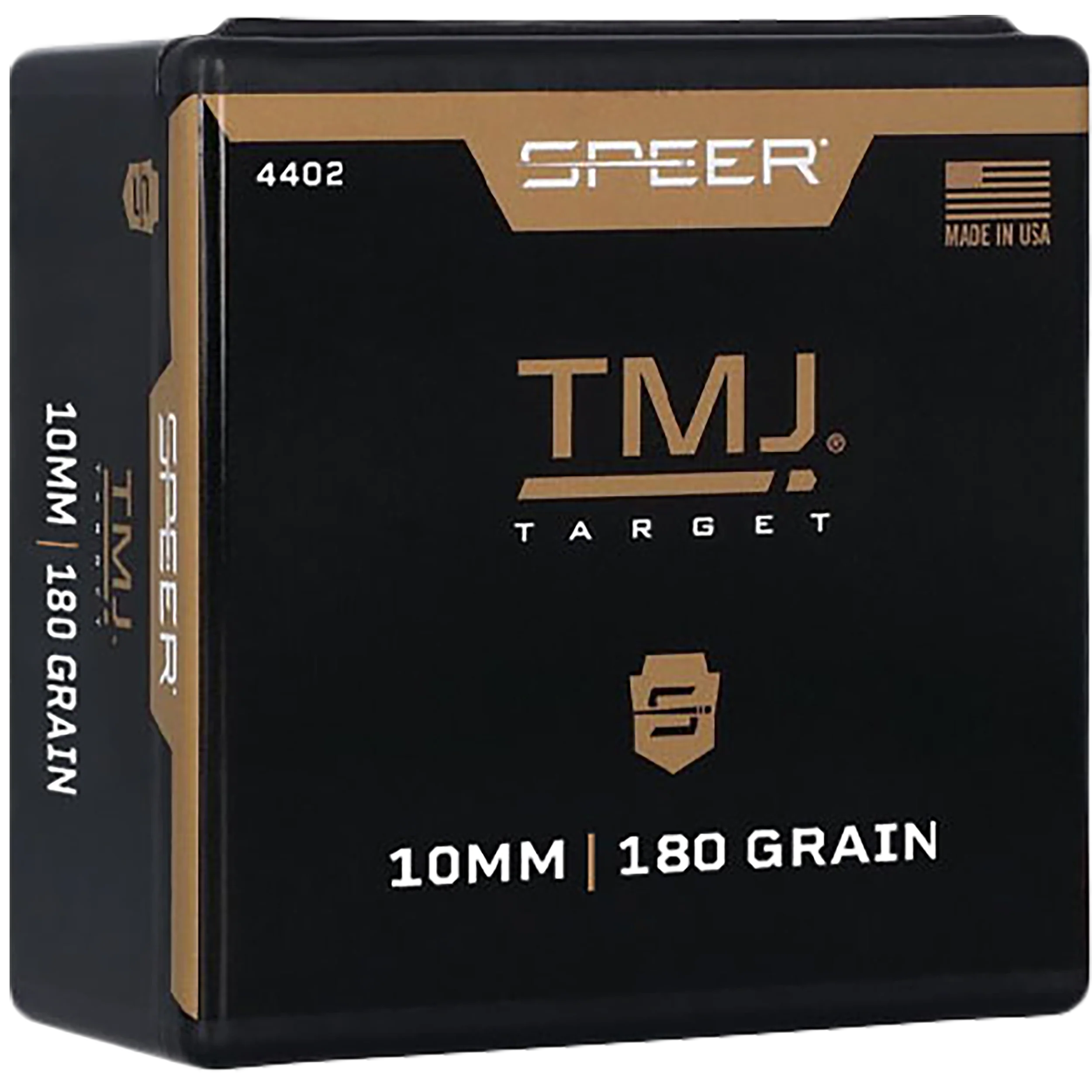 Speer Ammo TMJ Target Handgun Bullets .400 180gr Total Metal Jacket 100/Box (5-Box Case) 4402