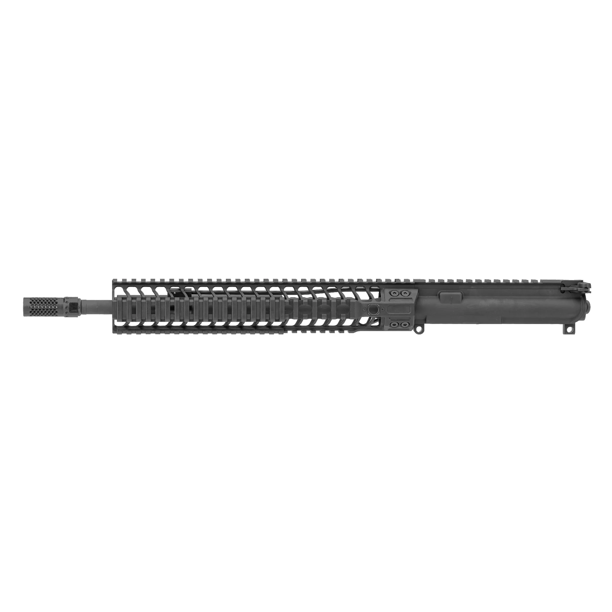 Spike's Tactical Complete AR-15 5.56 Upper 14.5in Pinned Dynacomp Brake, 12in Quad Rail STU5050-CQ2D