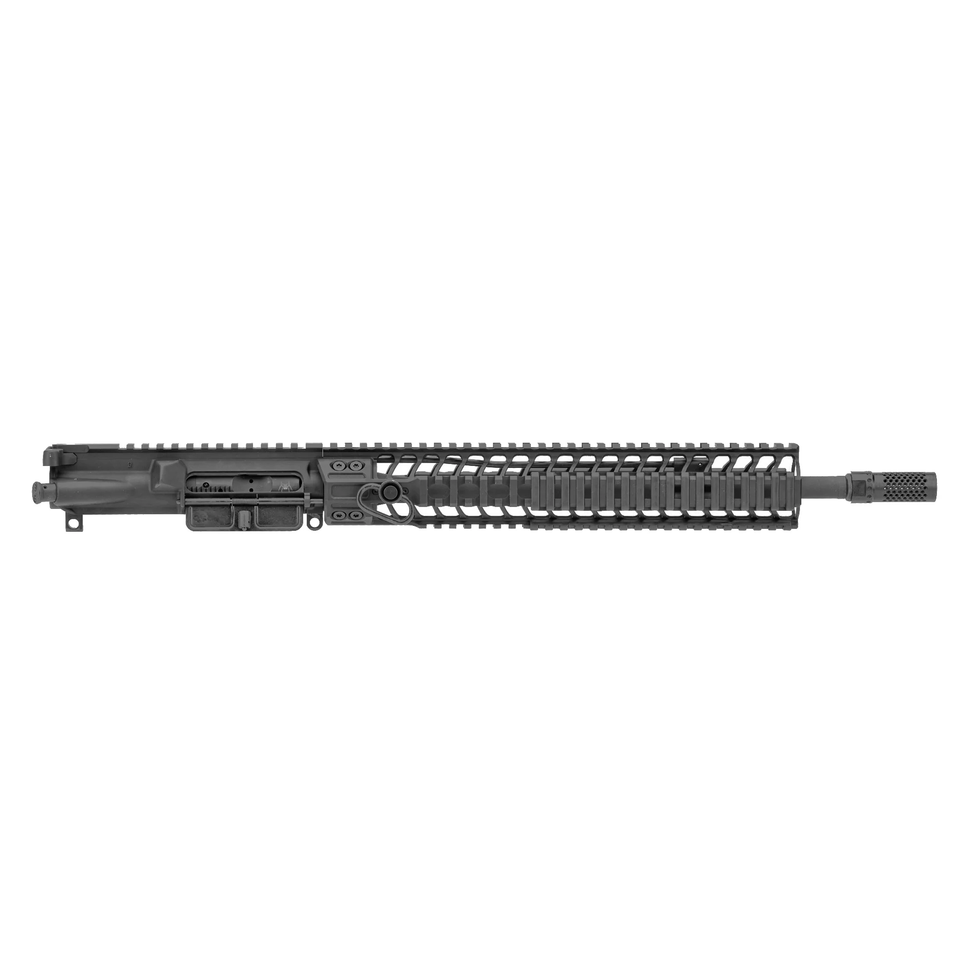 Spike's Tactical Complete AR-15 5.56 Upper 14.5in Pinned Dynacomp Brake, 12in Quad Rail STU5050-CQ2D - Image 2