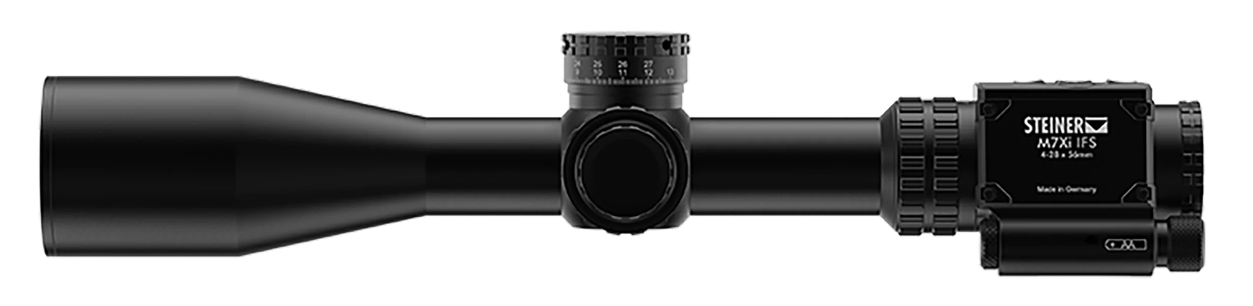 Steiner M7Xi IFS 4-28x56 Riflescope, MSR2 Reticle, 34mm Tube, First Focal Plane — 8719-MSR2IFS
